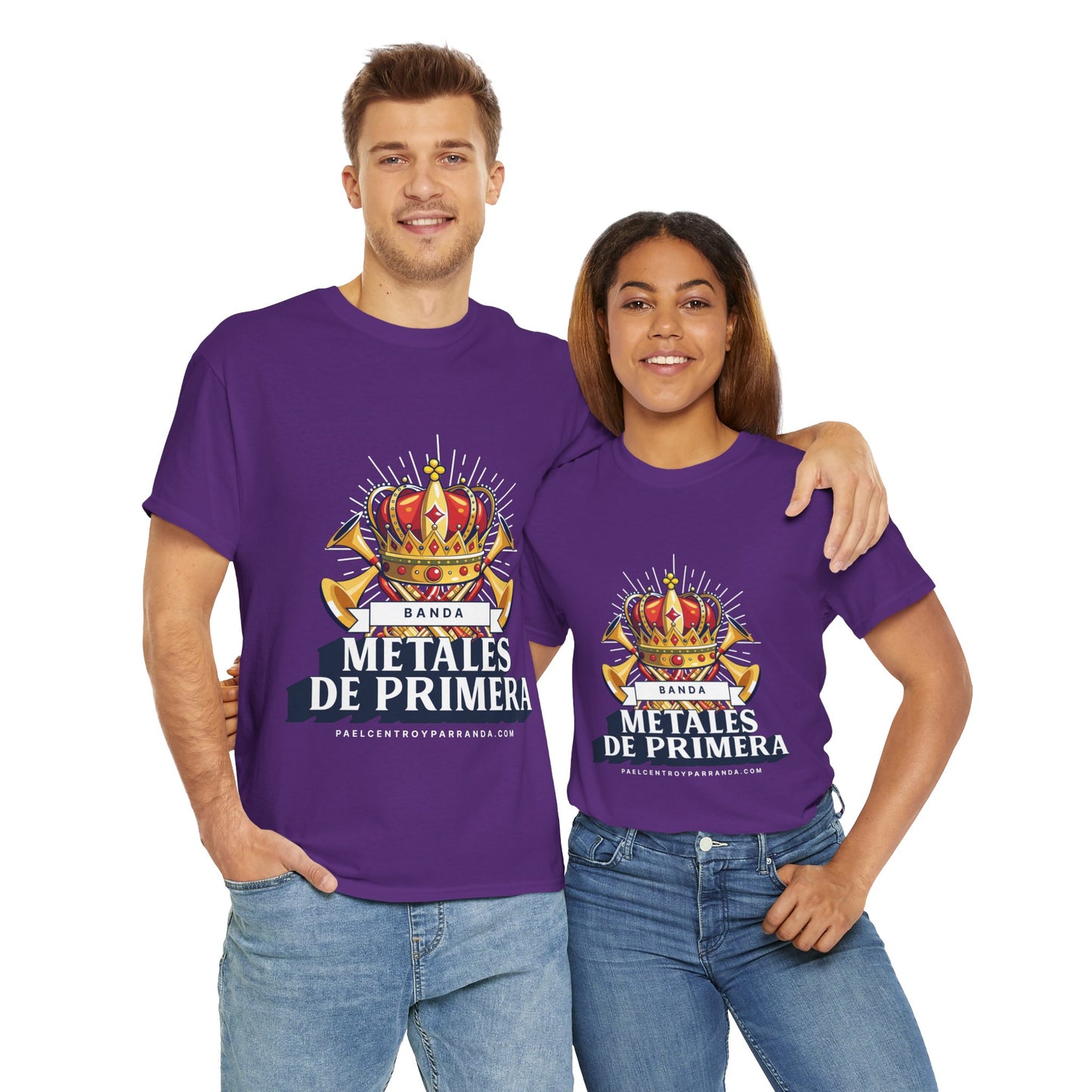 Metales de Primera. (adults) Unisex Heavy Cotton Tee