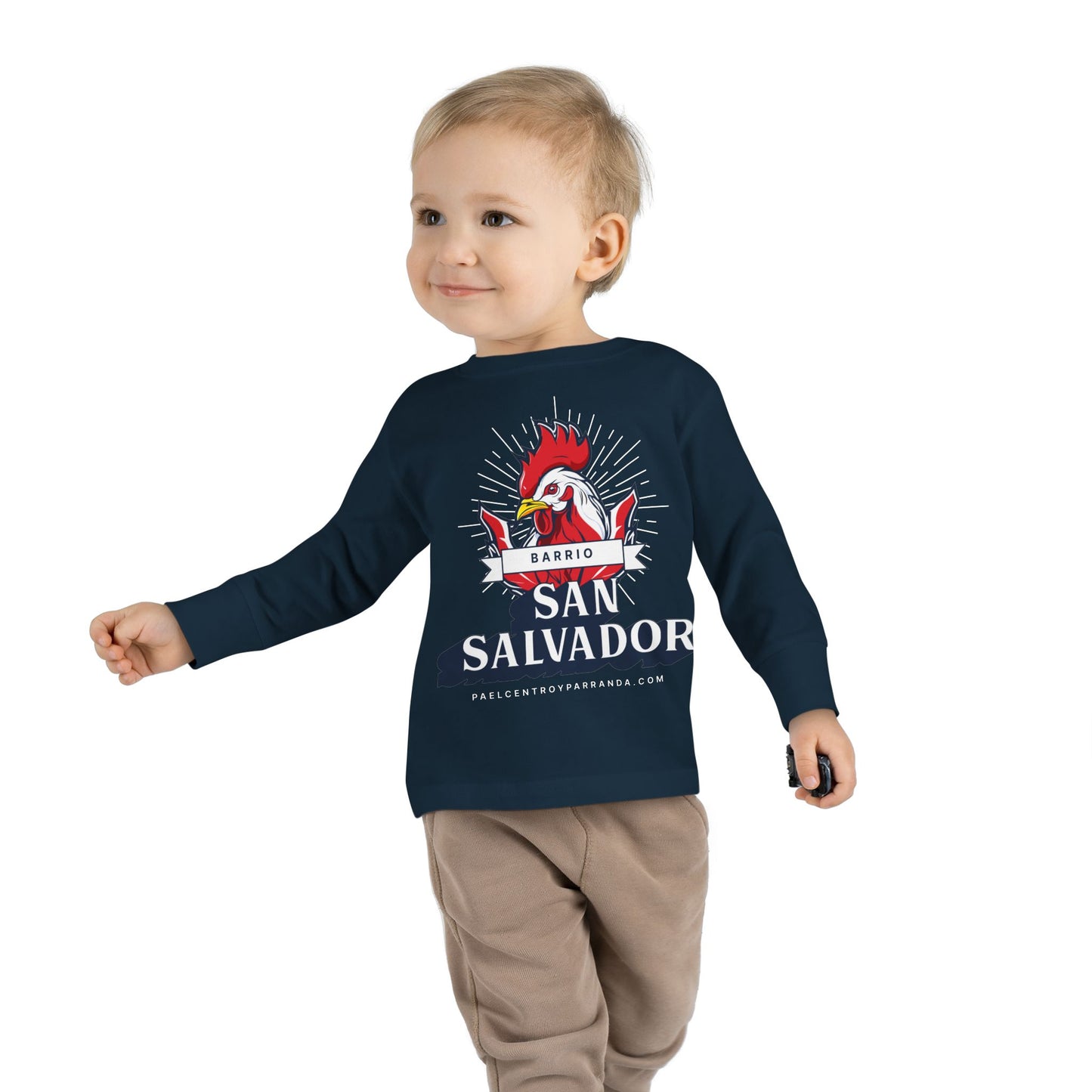 San Salvador, Remedios. Toddler Long Sleeve Tee