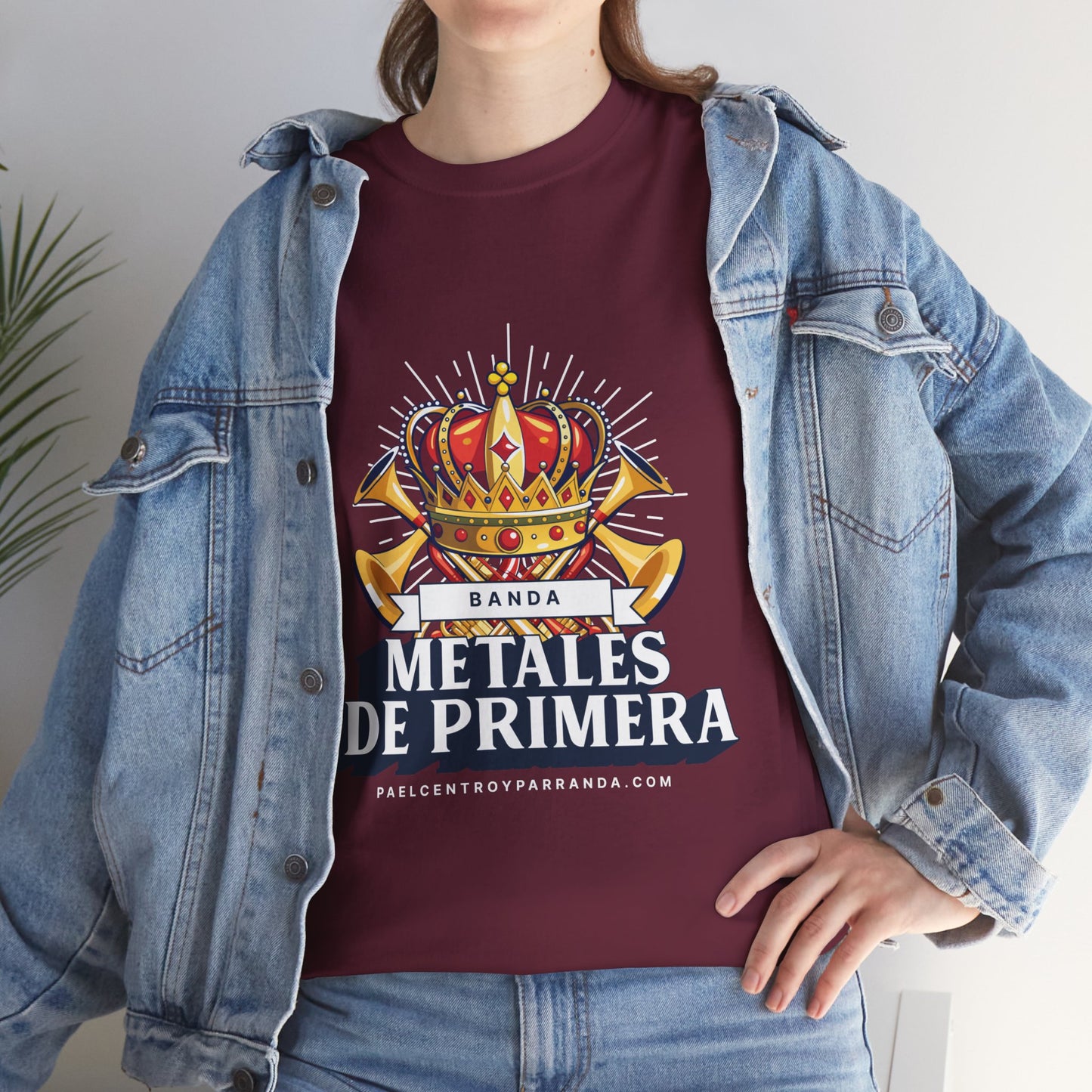 Metales de Primera. (adults) Unisex Heavy Cotton Tee