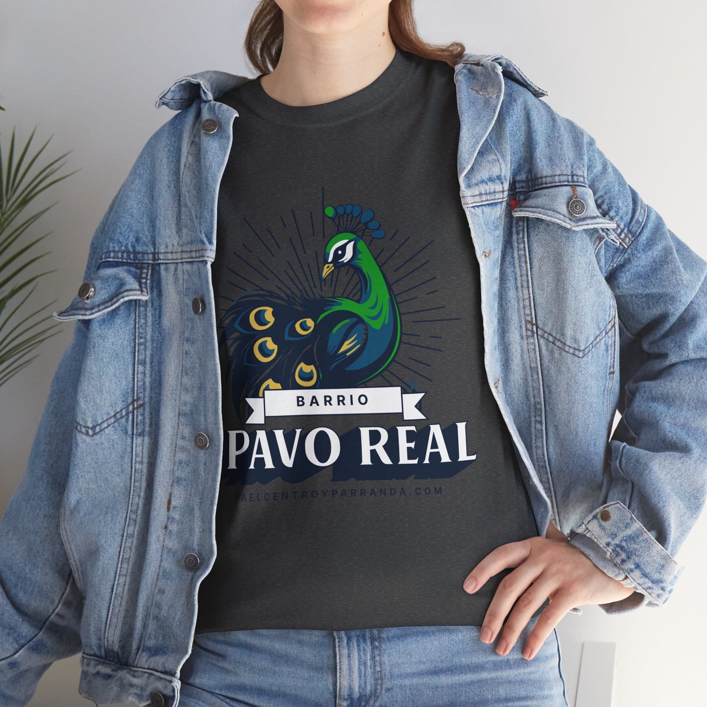 Pavo Real, El Santo. Unisex Heavy Cotton Tee