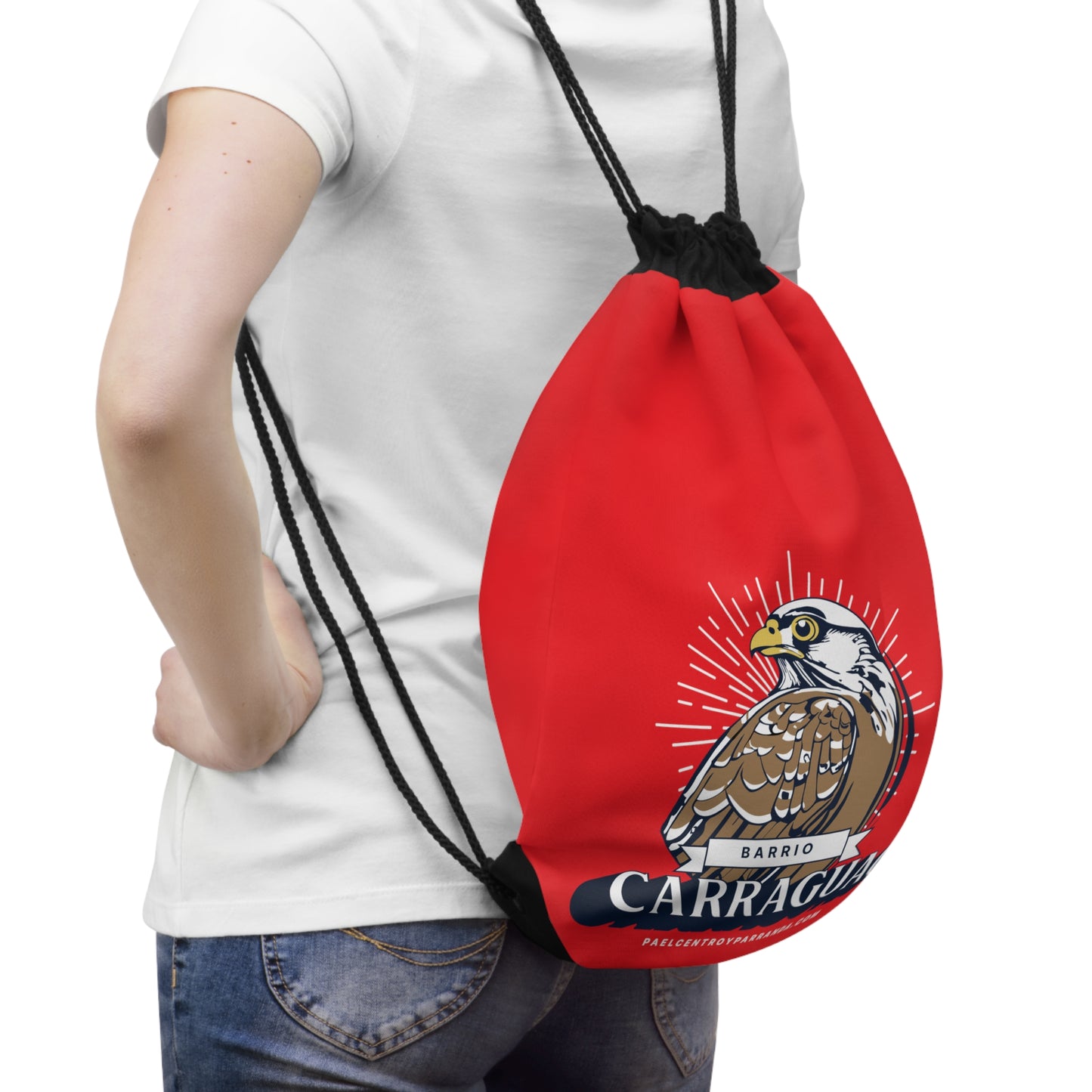 Carraguao, El Santo. Drawstring Bag