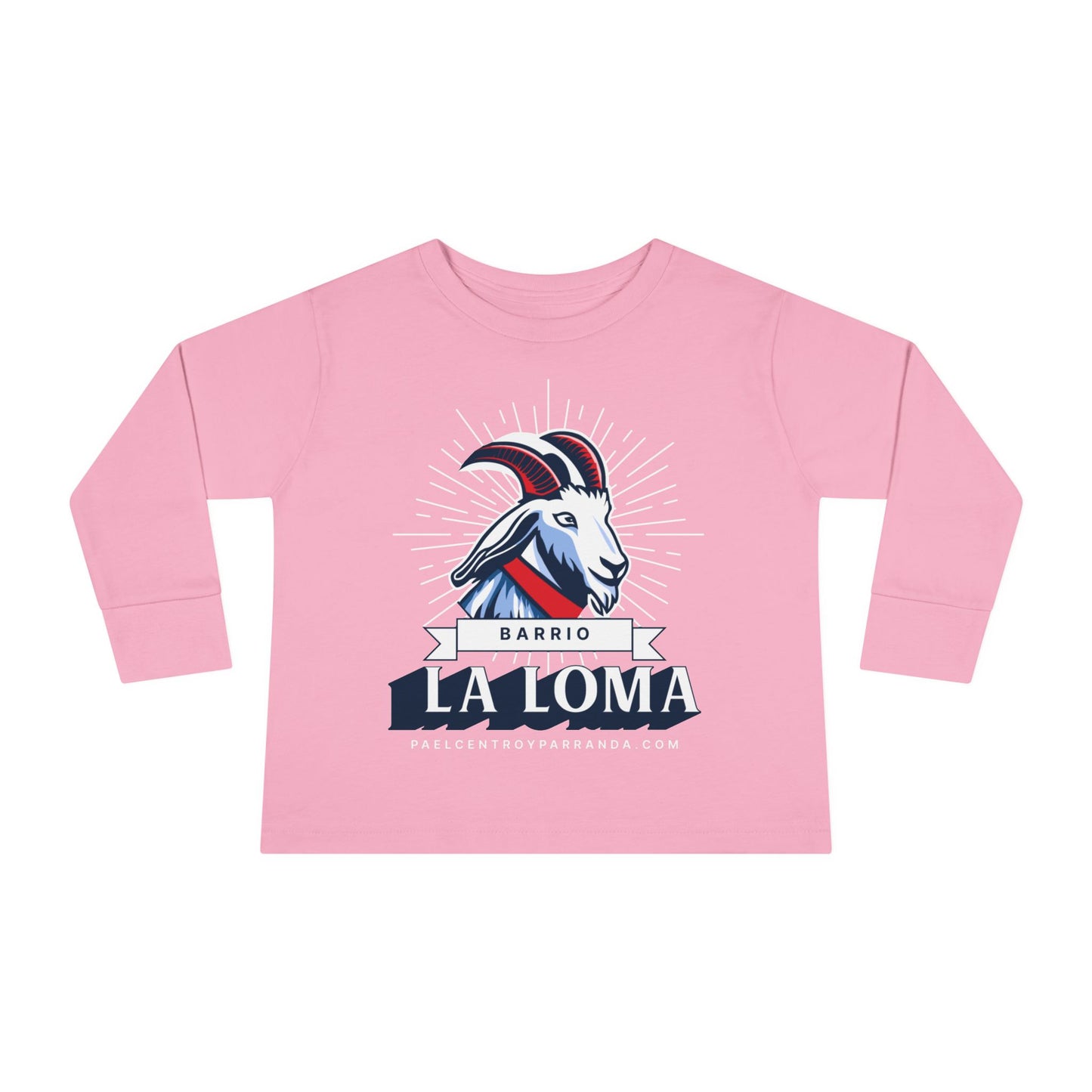La Loma, Zulueta. Toddler Long Sleeve Tee