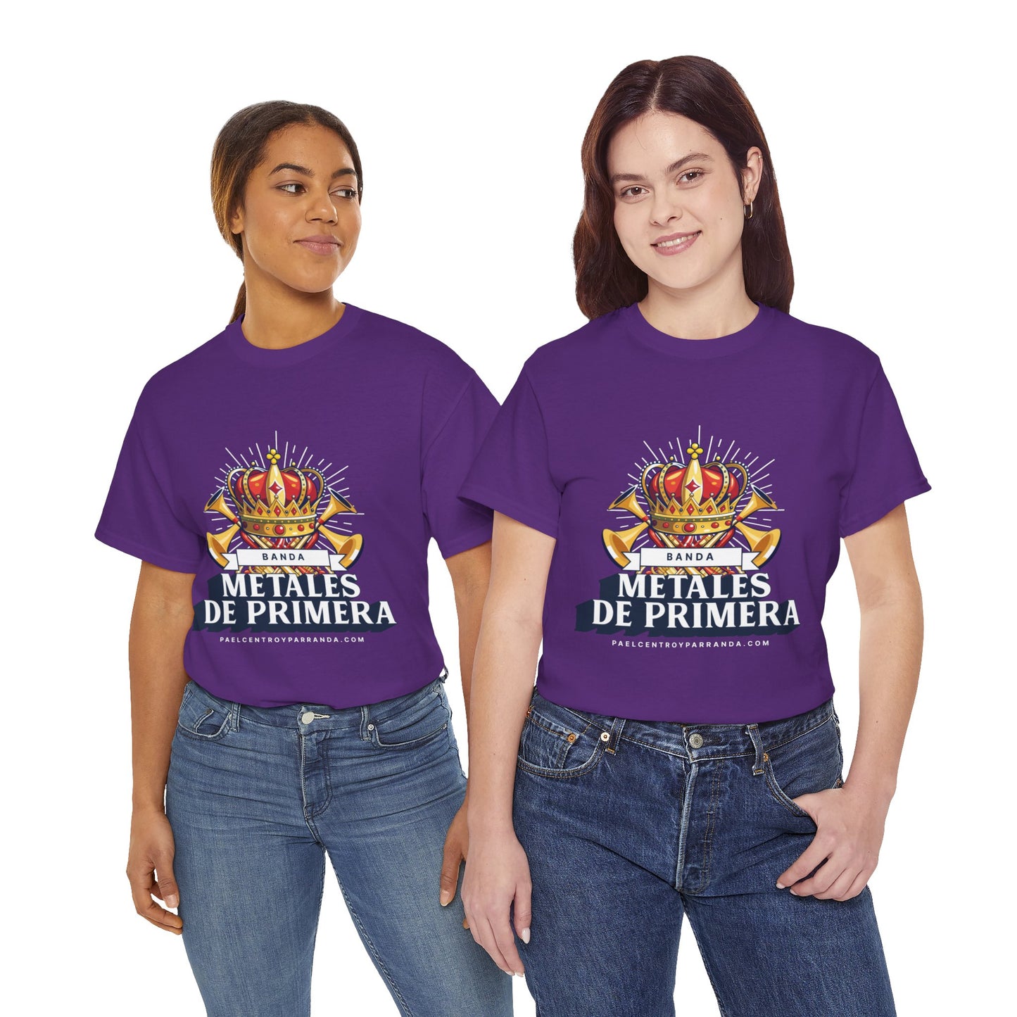 Metales de Primera. (adults) Unisex Heavy Cotton Tee