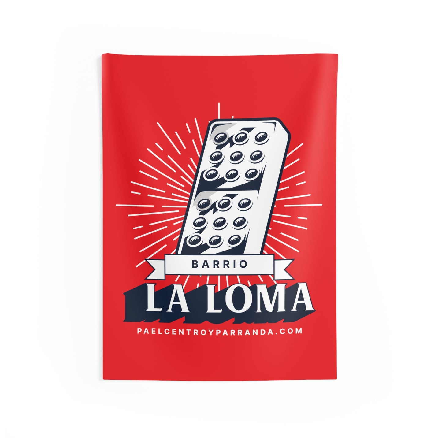 La Loma, Buenavista. Vertical. Indoor Wall Tapestries