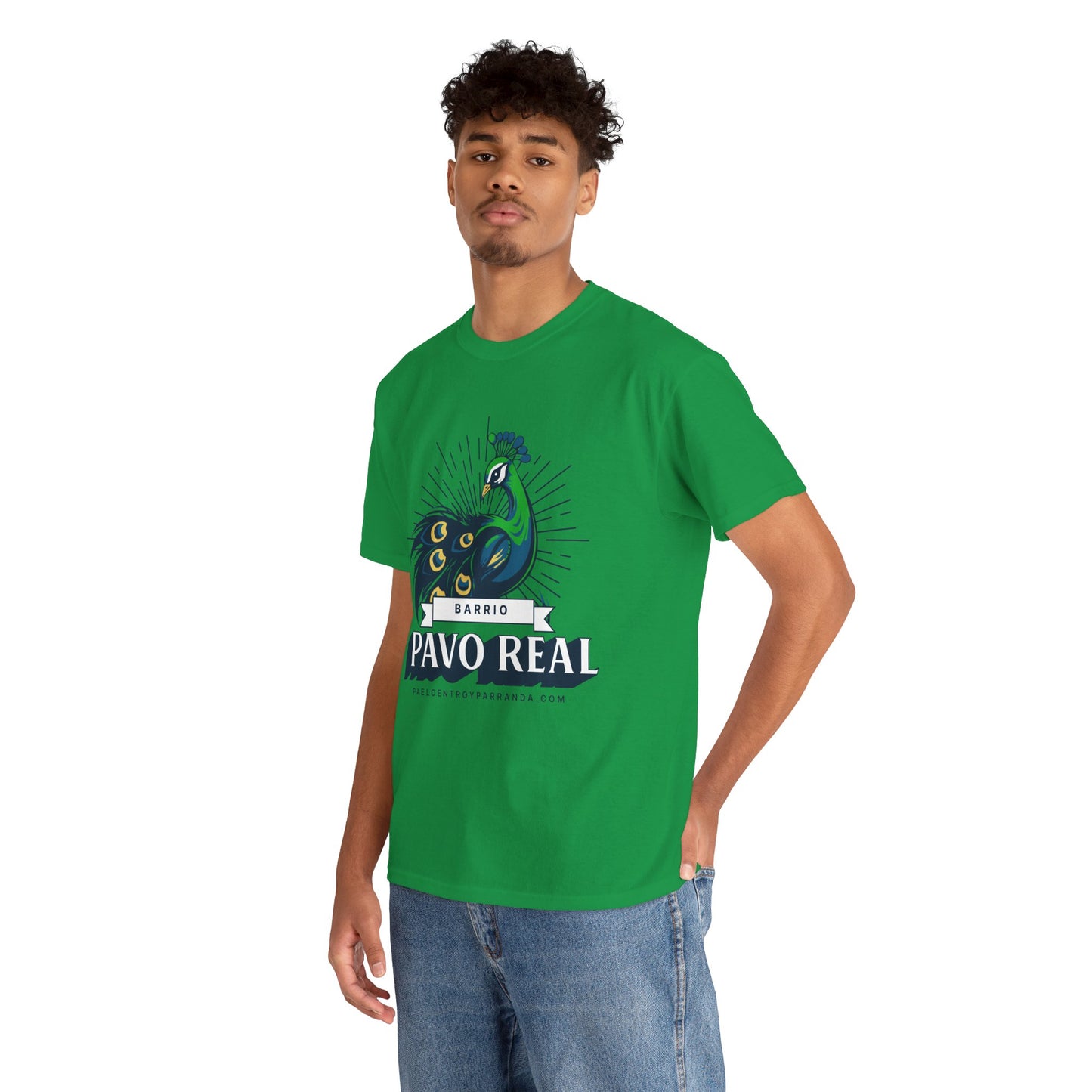 Pavo Real, El Santo. Unisex Heavy Cotton Tee