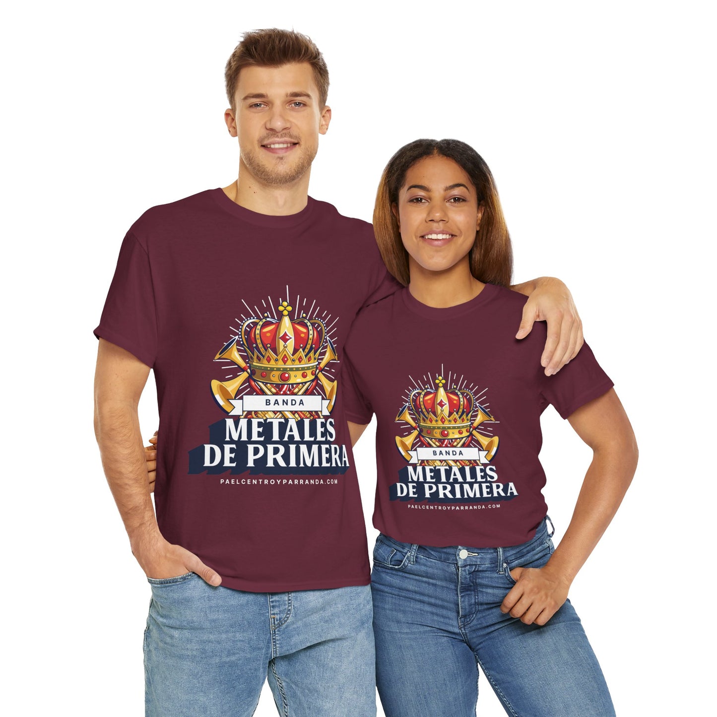 Metales de Primera. (adults) Unisex Heavy Cotton Tee