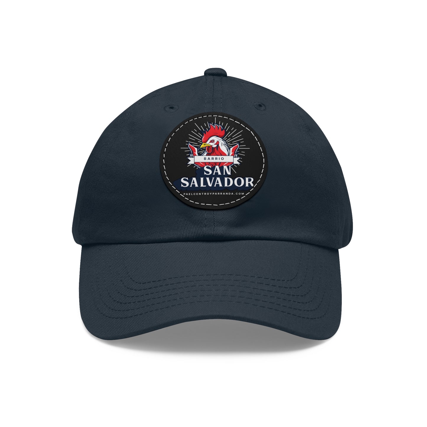 San Salvador, Remedios. Dad Hat with Leather Patch (Round)