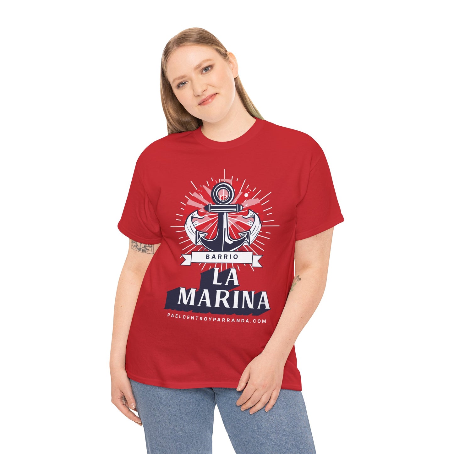 La Marina, Caibarién. Unisex Heavy Cotton Tee