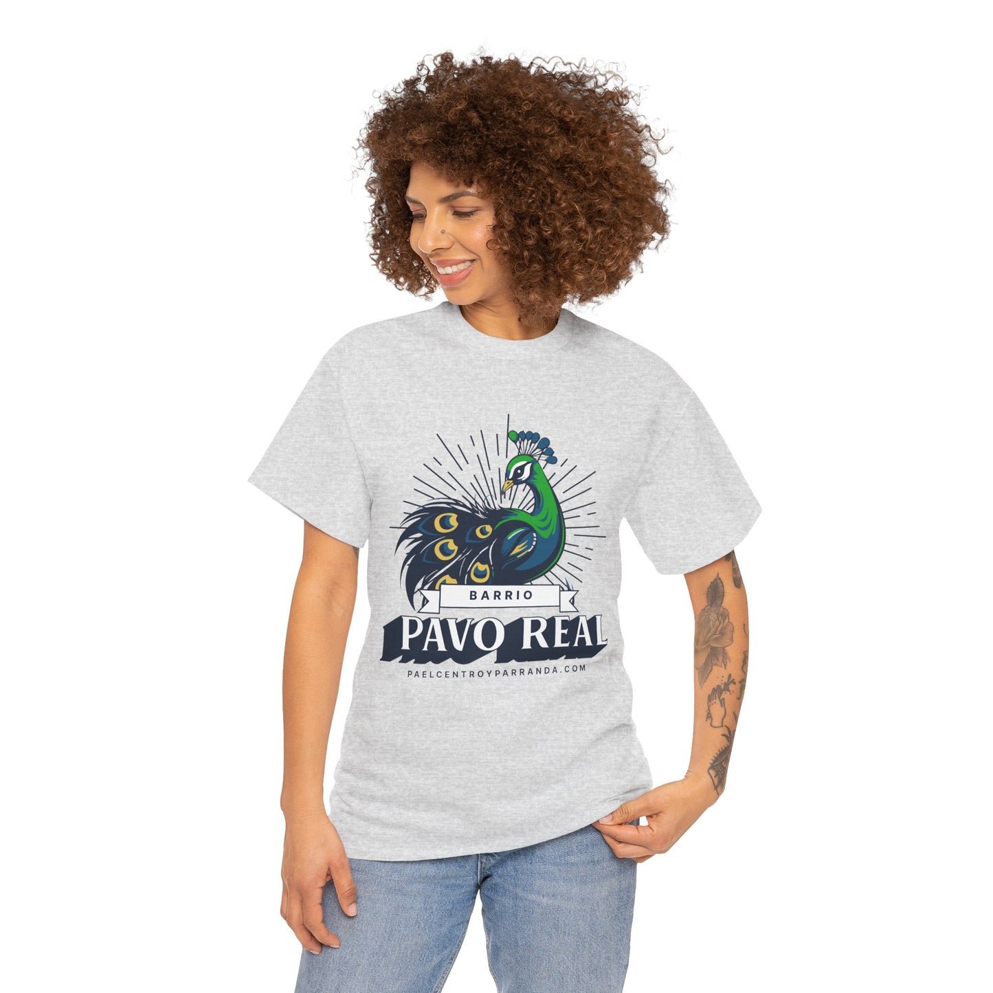 Pavo Real, El Santo. Unisex Heavy Cotton Tee