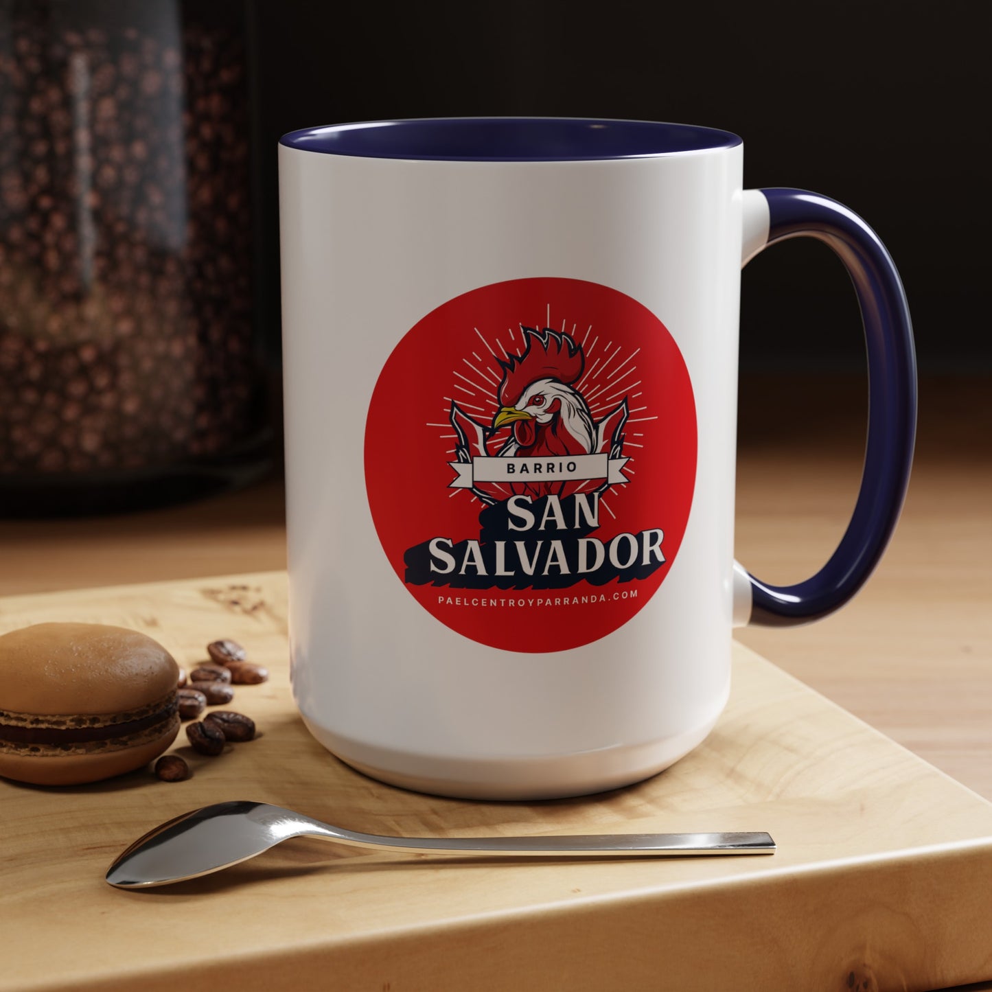San Salvador, Remedios. Accent Coffee Mug, 11oz