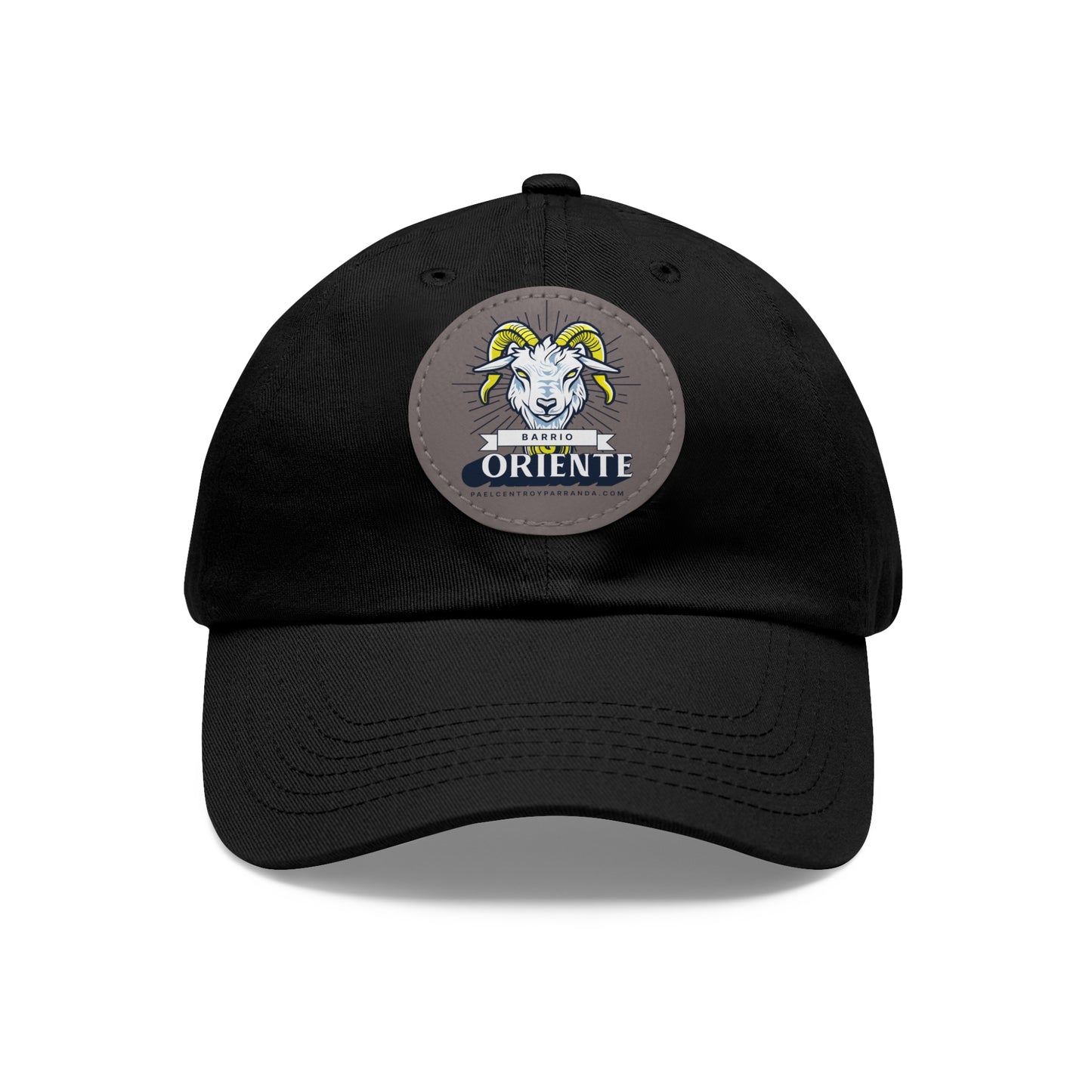 Oriente, Zaza del Medio. Dad Hat with Leather Patch (Round)