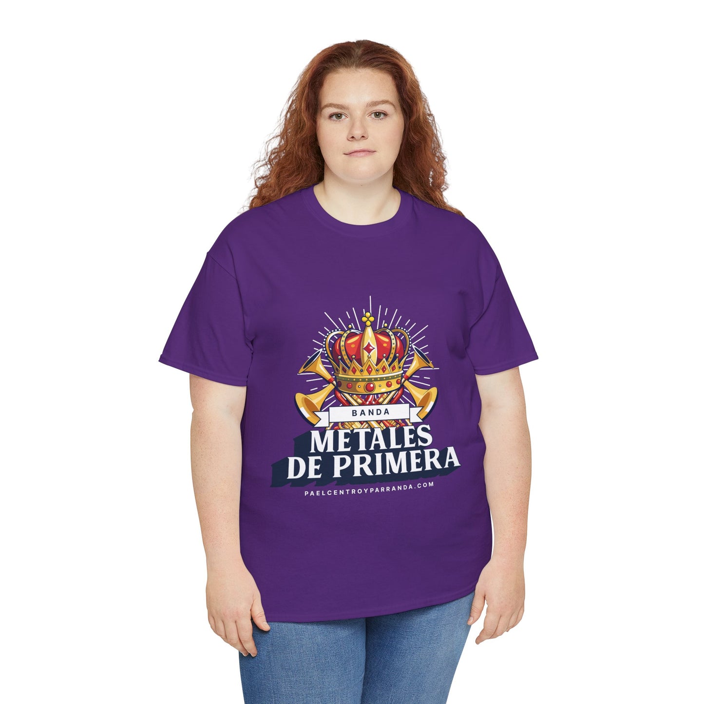 Metales de Primera. (adults) Unisex Heavy Cotton Tee