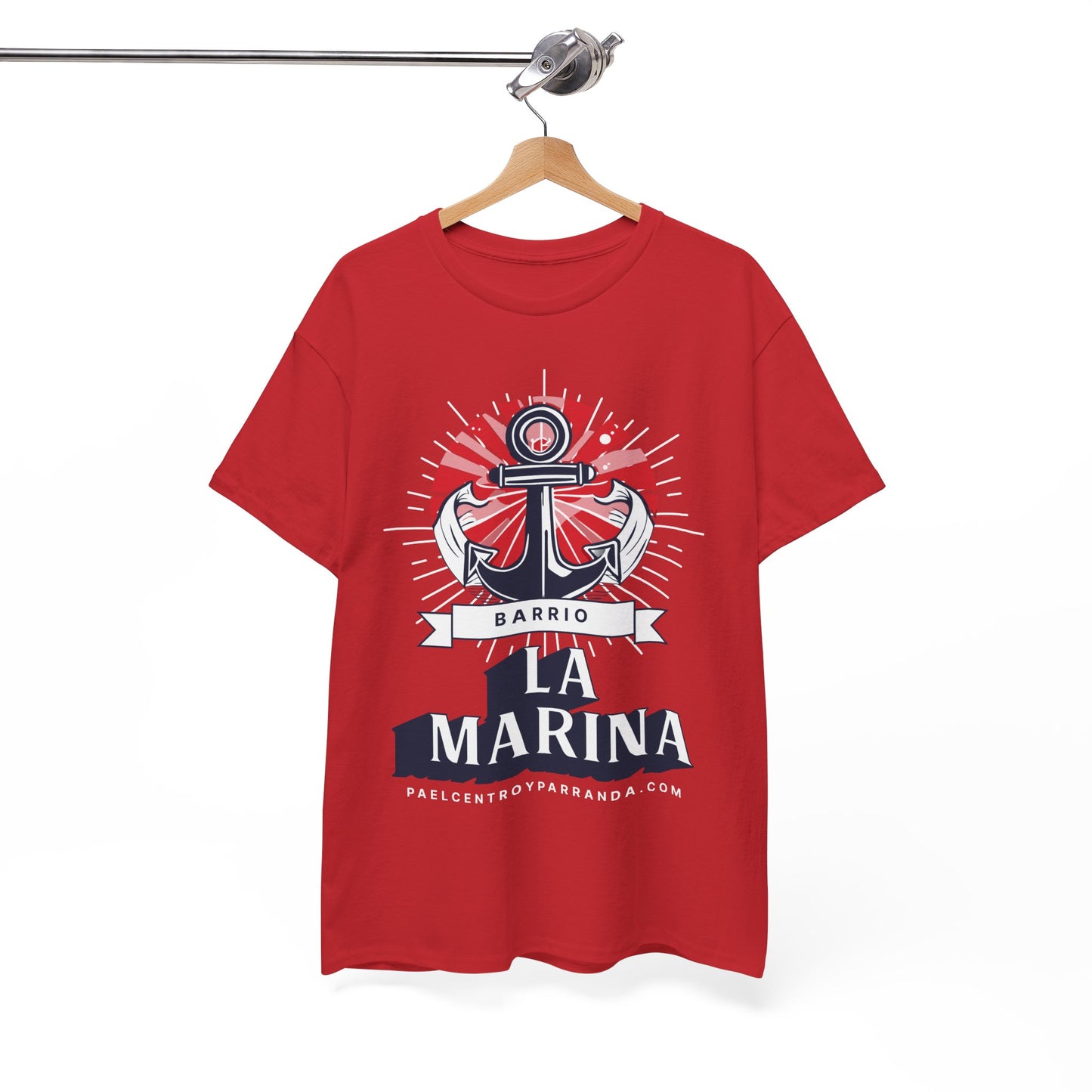 La Marina, Caibarién. Unisex Heavy Cotton Tee