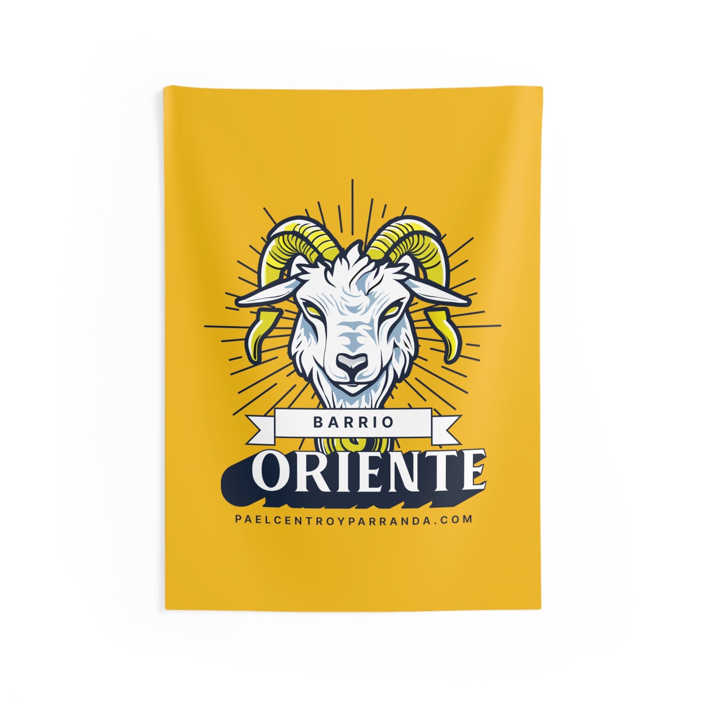 Oriente, Zaza del Medio. Vertical Indoor Wall Tapestries