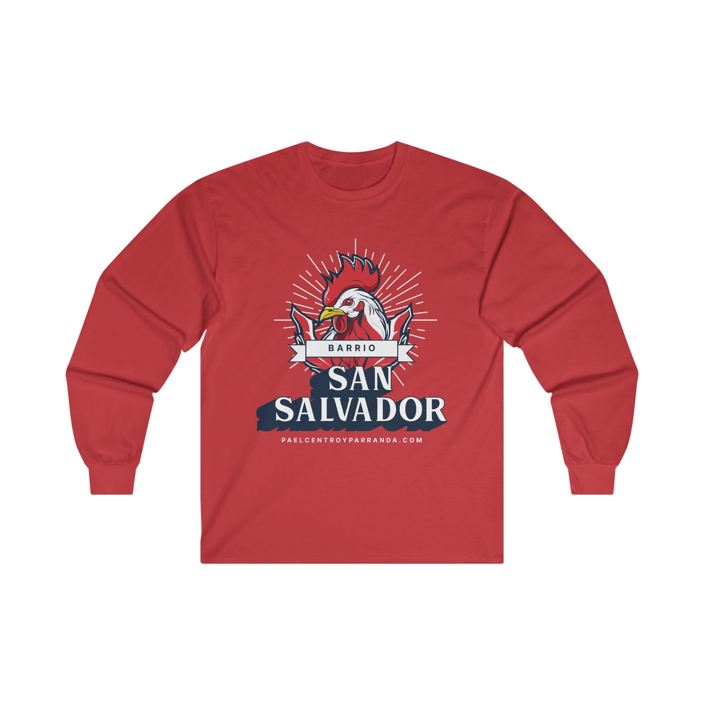 San Salvador, Remedios. Ultra Cotton Long Sleeve Tee