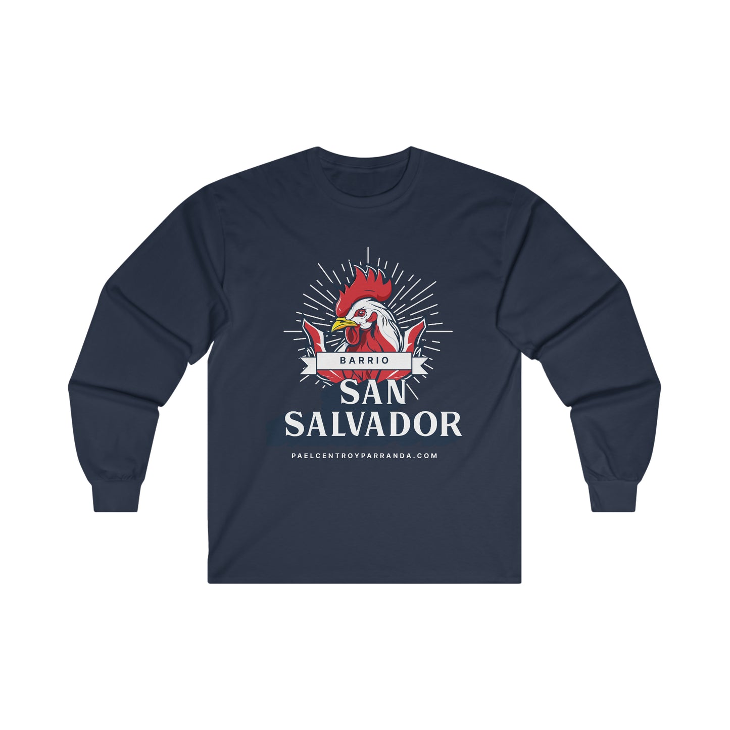 San Salvador, Remedios. Ultra Cotton Long Sleeve Tee