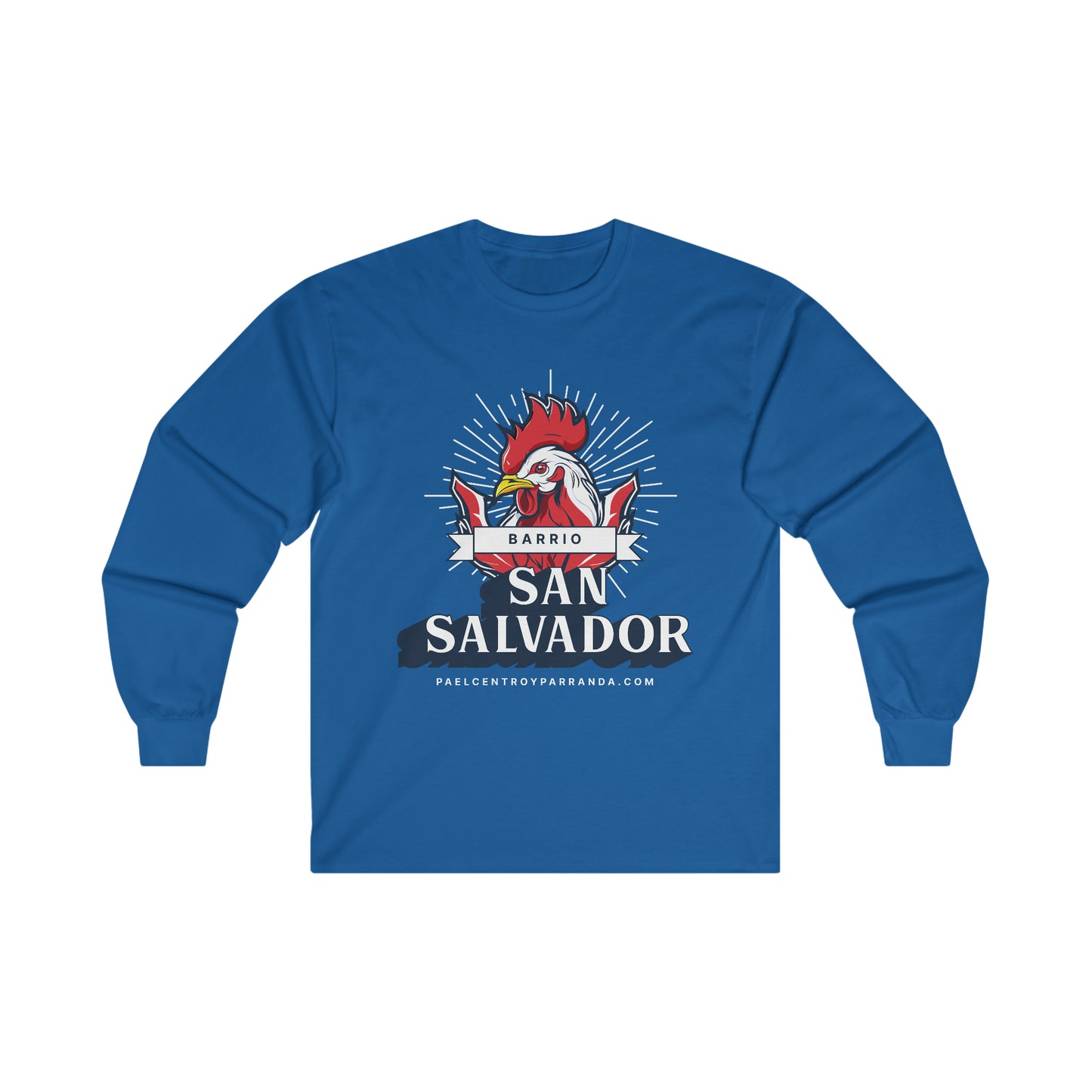 San Salvador, Remedios. Ultra Cotton Long Sleeve Tee
