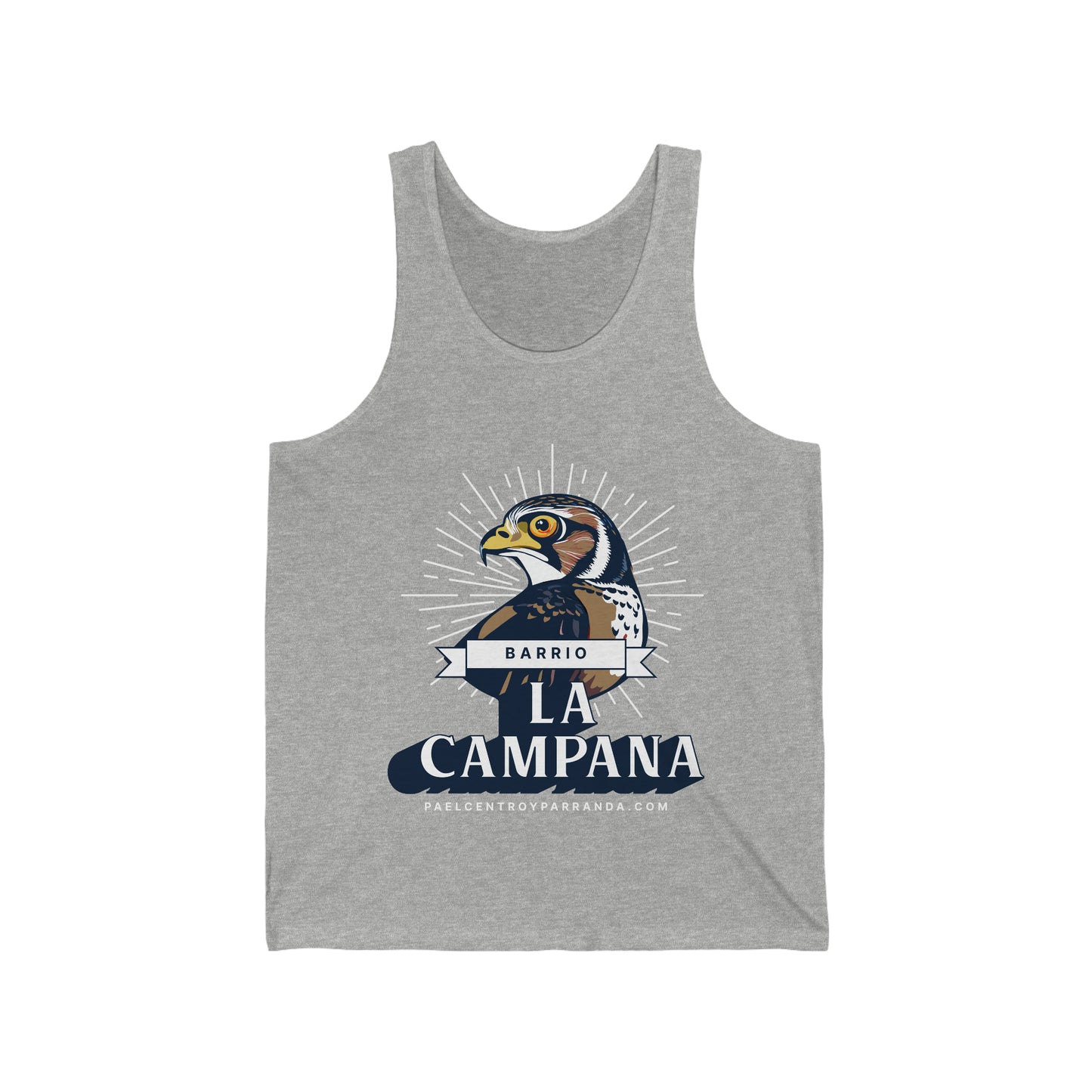 La Campana, mayajigua. Unisex Jersey Tank