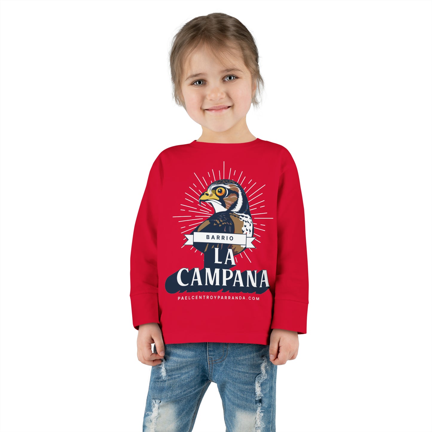 La Campana, Mayajigua. Toddler Long Sleeve Tee