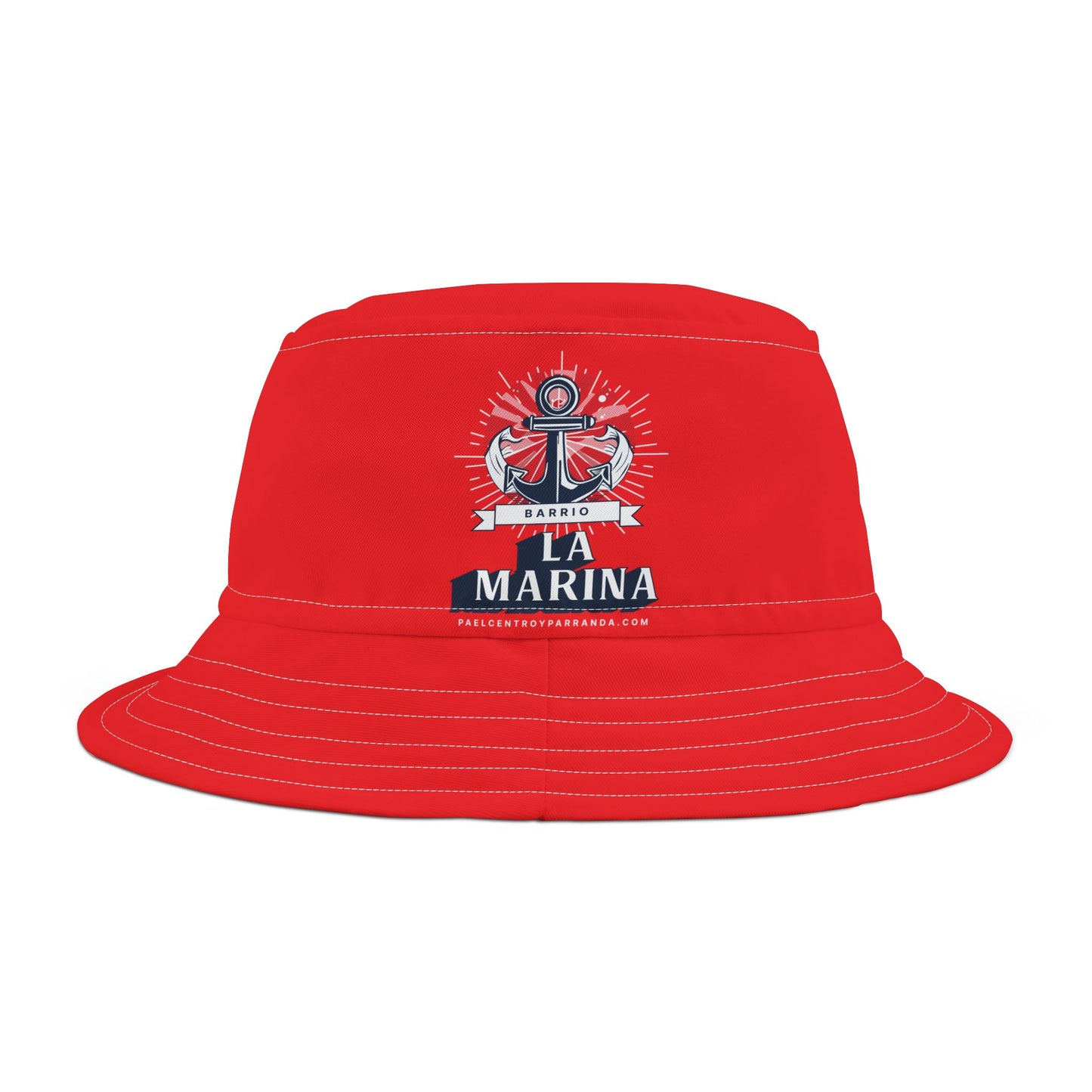 La Marina, Caibarién. (adult) Bucket Hat (AOP)