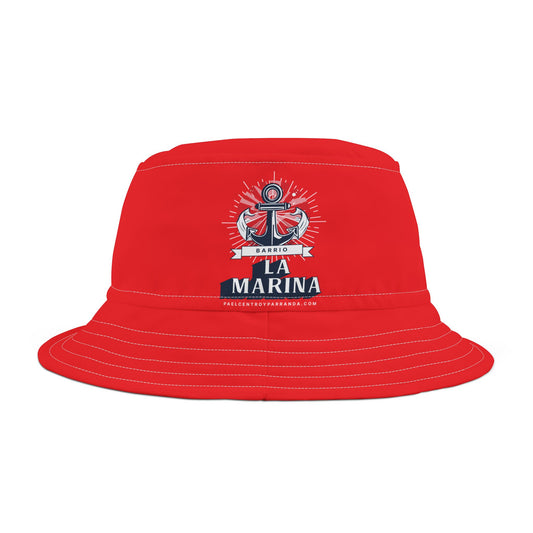 La Marina, Caibarién. (adult) Bucket Hat (AOP)