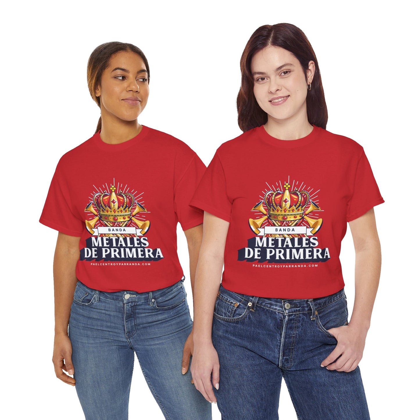 Metales de Primera. (adults) Unisex Heavy Cotton Tee