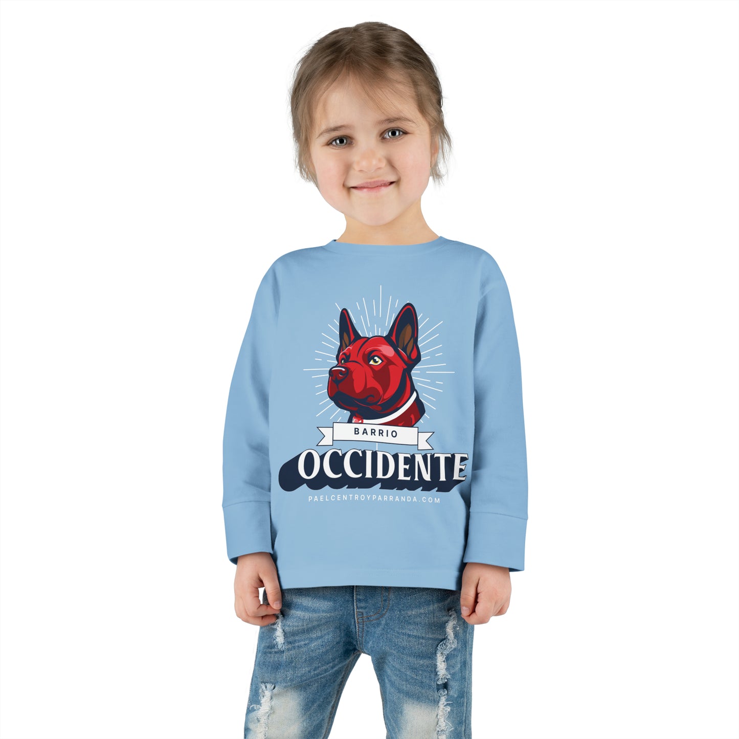 Occidente, Zaza del Medio. Toddler Long Sleeve Tee