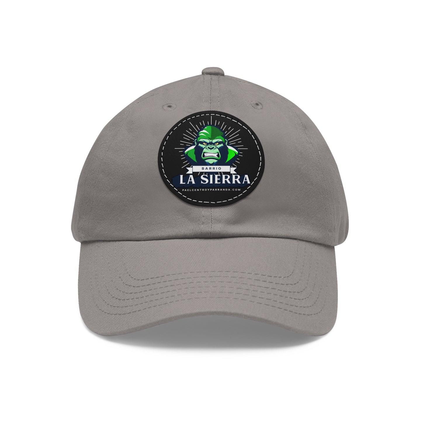 La Sierra, Buenavista. Dad Hat with Leather Patch (Round)