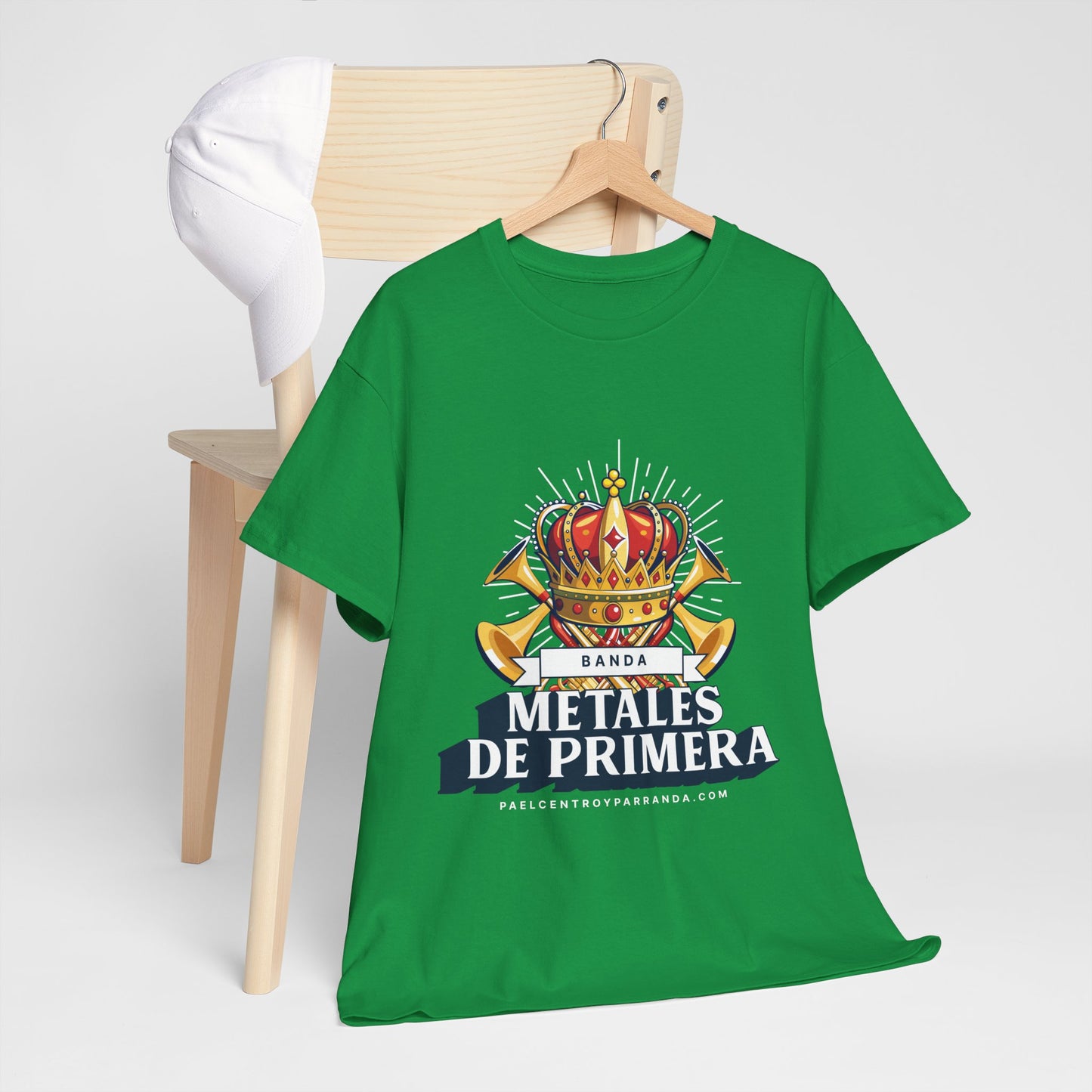 Metales de Primera. (adults) Unisex Heavy Cotton Tee