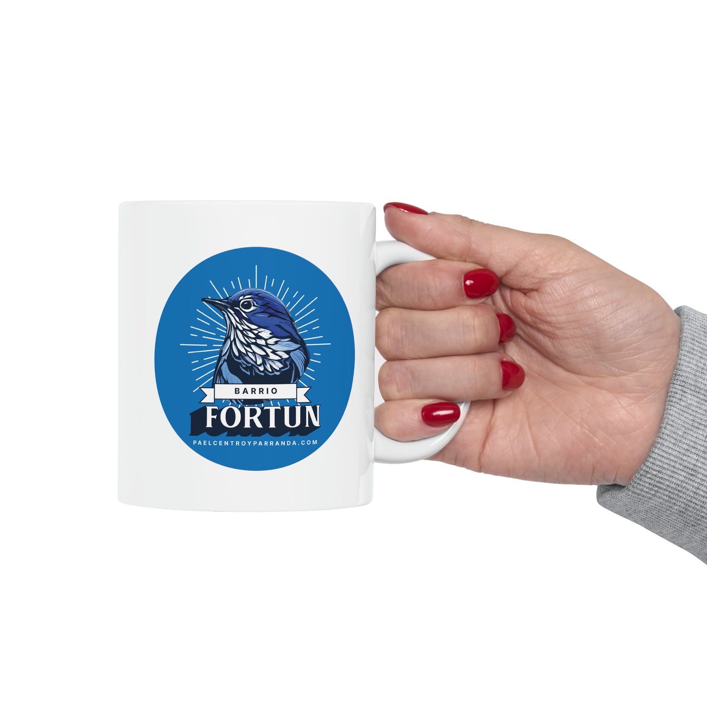 Fortún, Placetas. Ceramic Mug, 11oz