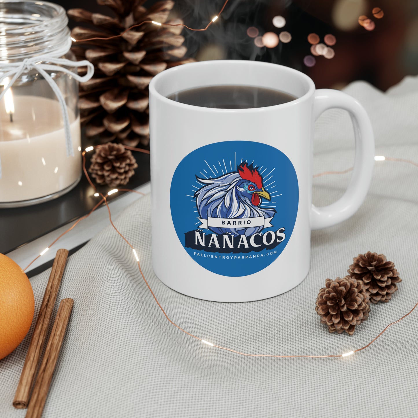 Ñañacos, Vueltas. Ceramic Mug, 11oz