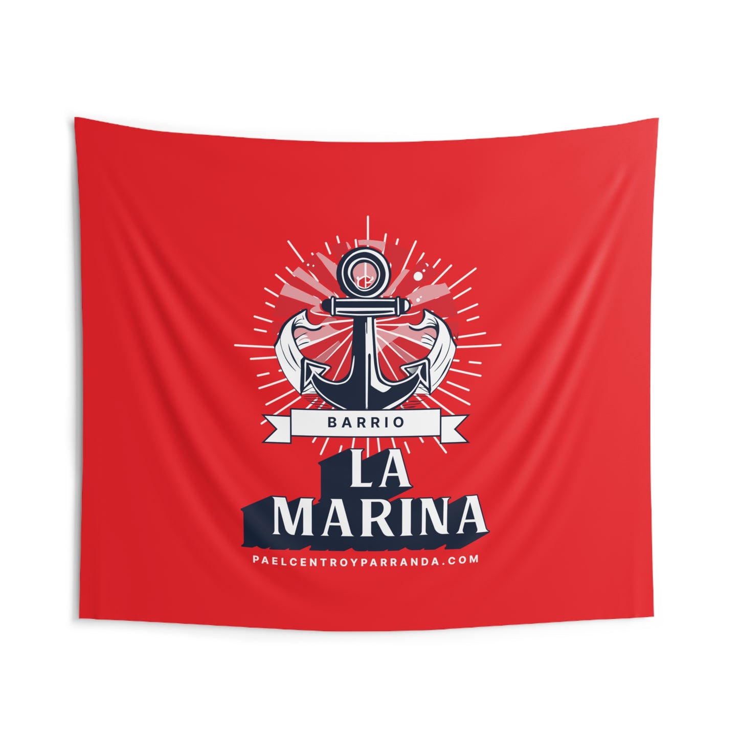 La Marina, Caibarién. Horizontal Indoor Wall Tapestries
