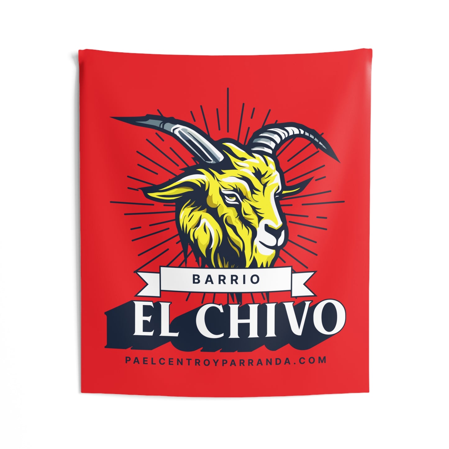 El Chivo, Zaza del Medio. Vertical Indoor Wall Tapestries