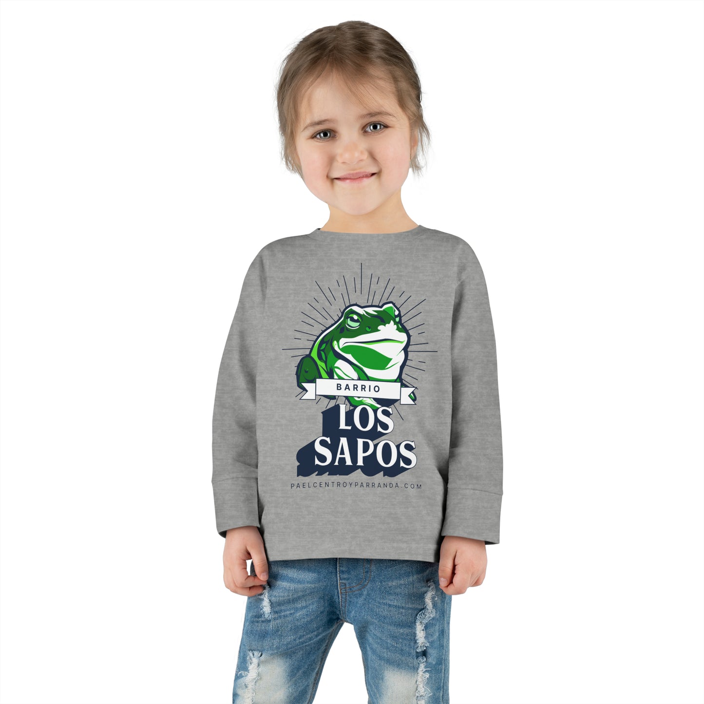 Los Sapos, Calabazar de Sagua. Toddler Long Sleeve Tee