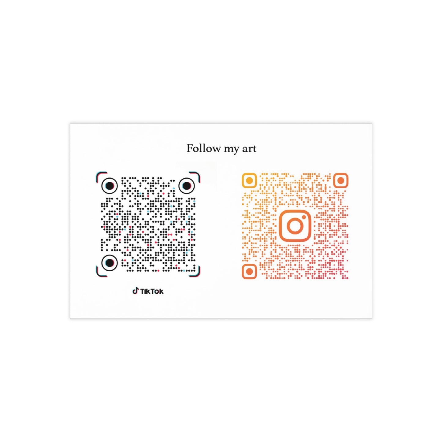 Abelcas Tattoo Business cards