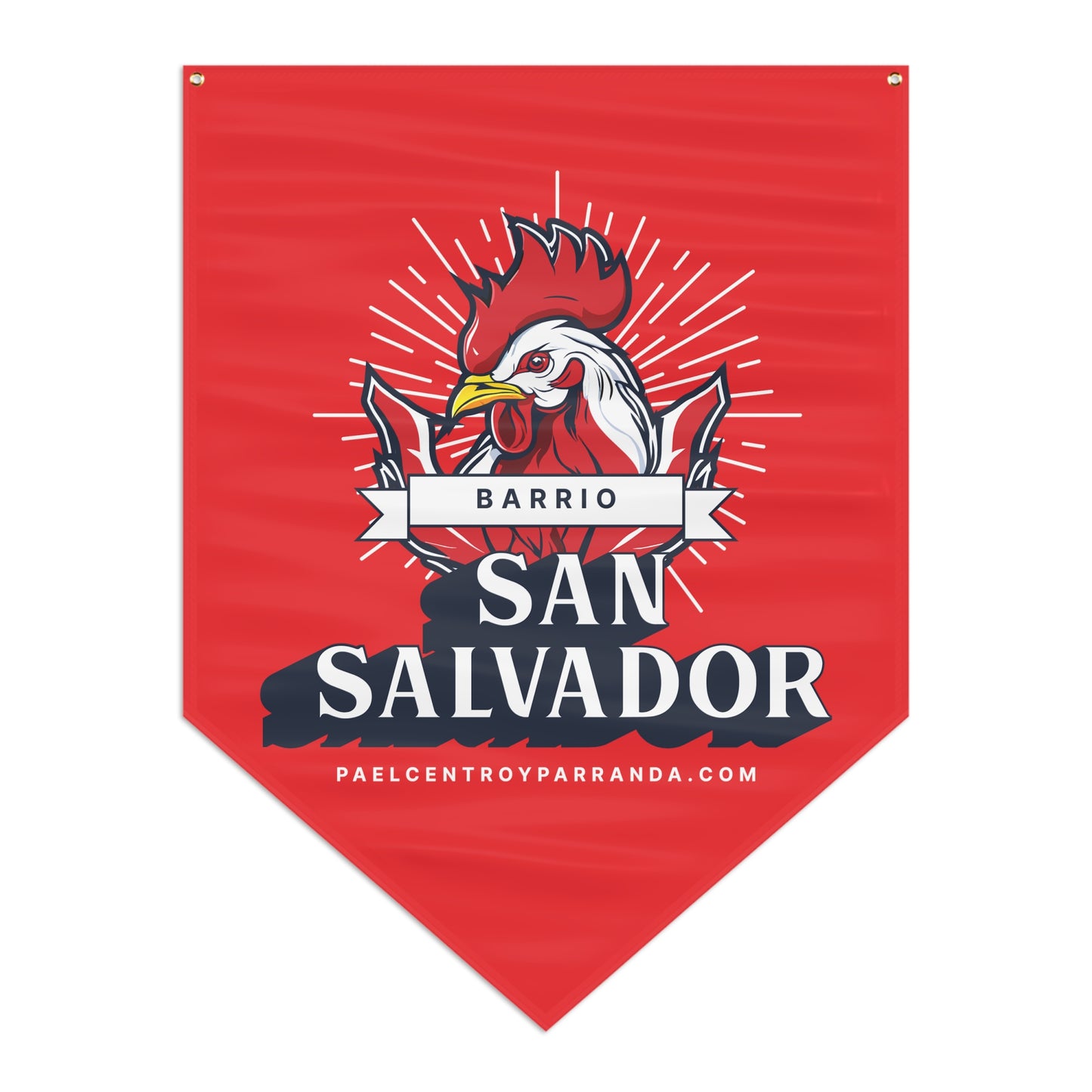 San Salvador, Remedios. Pennant Banner