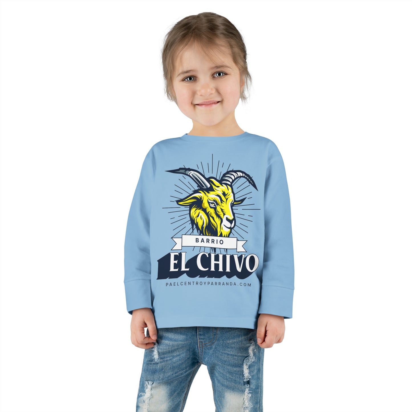 El Chivo, Zaza del Medio. Toddler Long Sleeve Tee