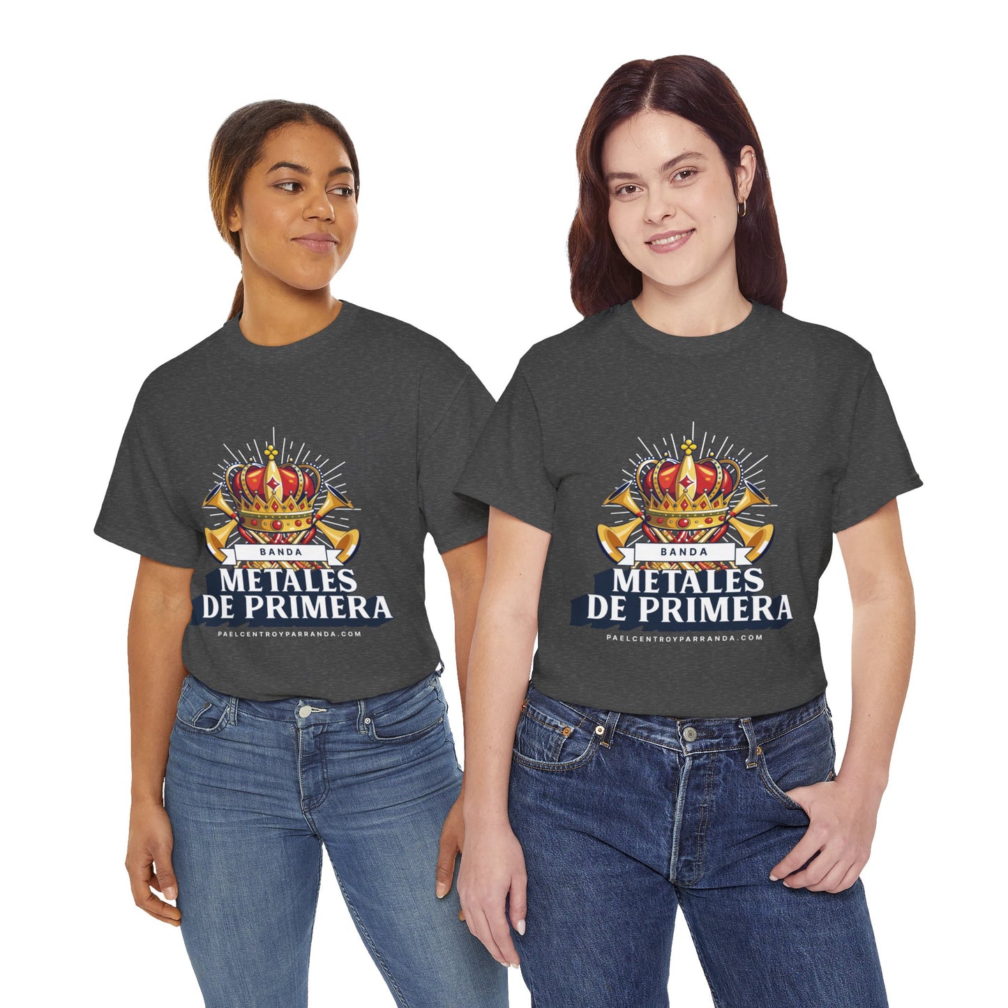 Metales de Primera. (adults) Unisex Heavy Cotton Tee