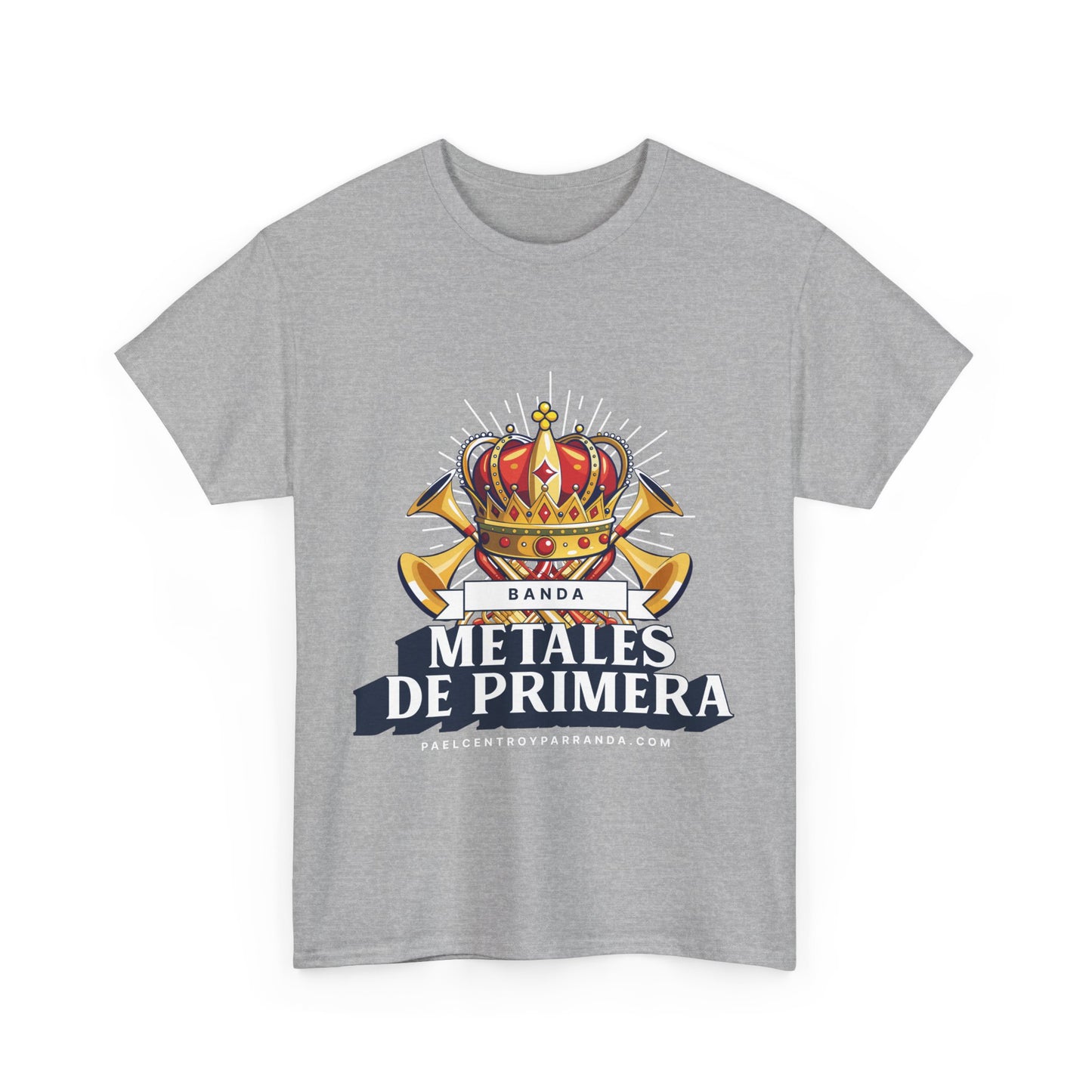 Metales de Primera. (adults) Unisex Heavy Cotton Tee