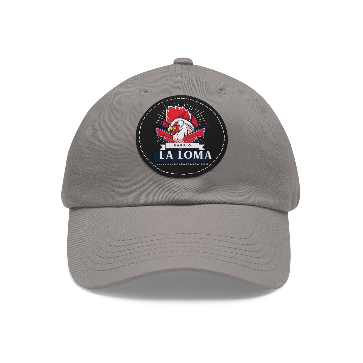 La Loma, Yaguajay. Dad Hat with Leather Patch (Round)