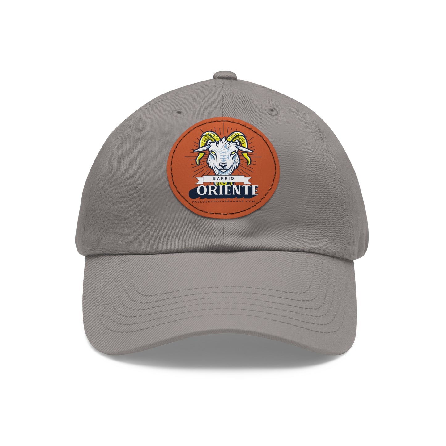Oriente, Zaza del Medio. Dad Hat with Leather Patch (Round)