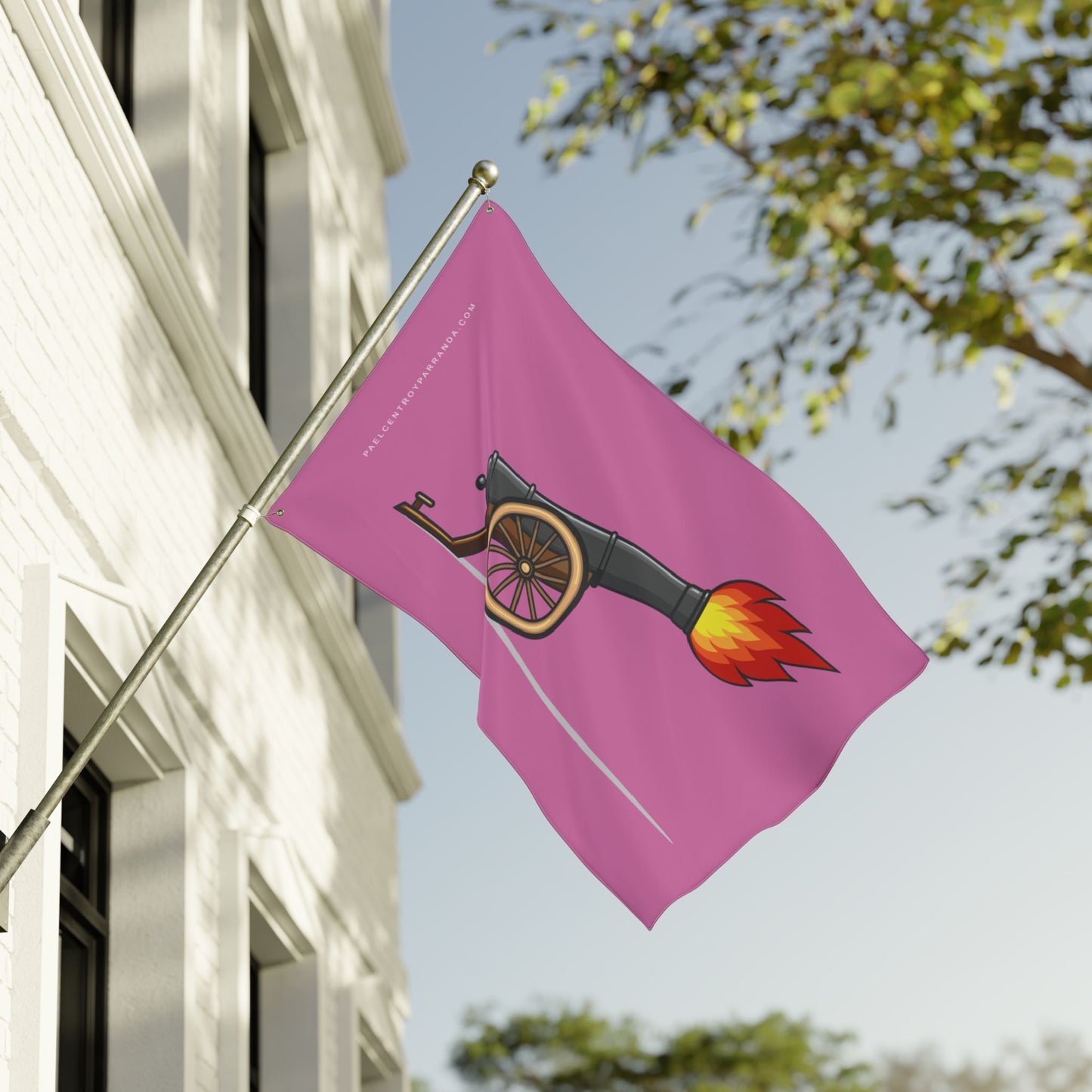 El Carmen, Remedios. Home Decor, Outdoor Flag Artilleros.