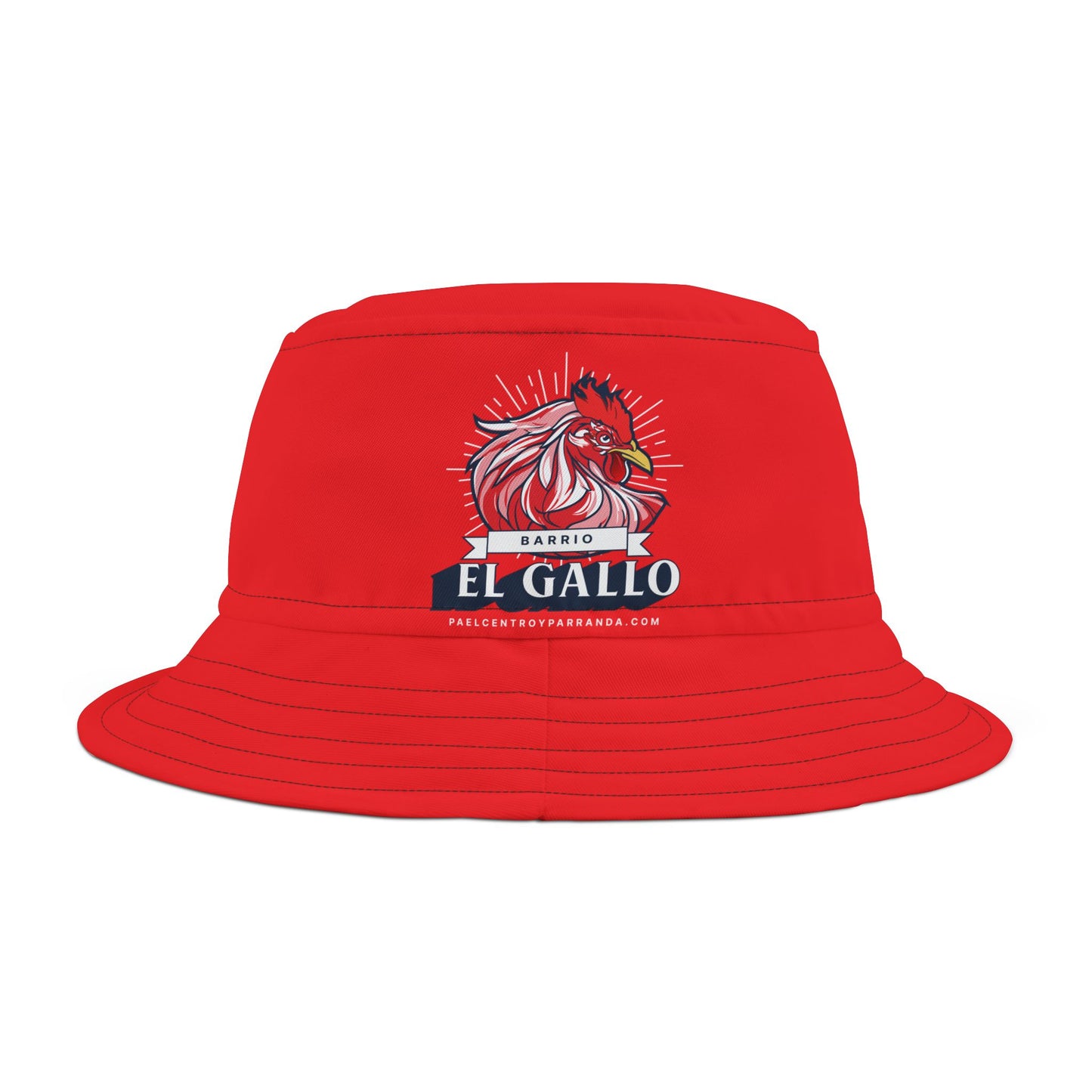 El Gallo, Chambas. (adult) Bucket Hat (AOP)