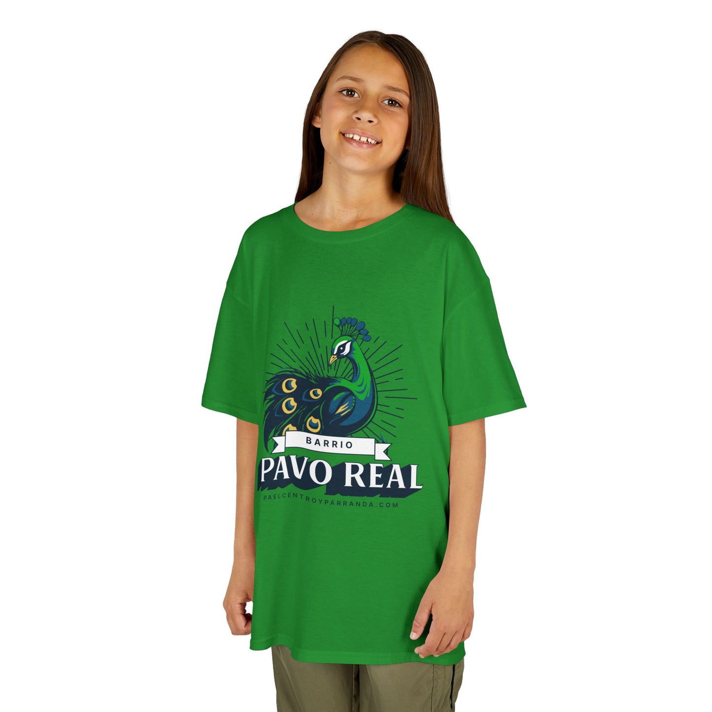 Pavo Real, El Santo. Kids Heavy Cotton™ Tee