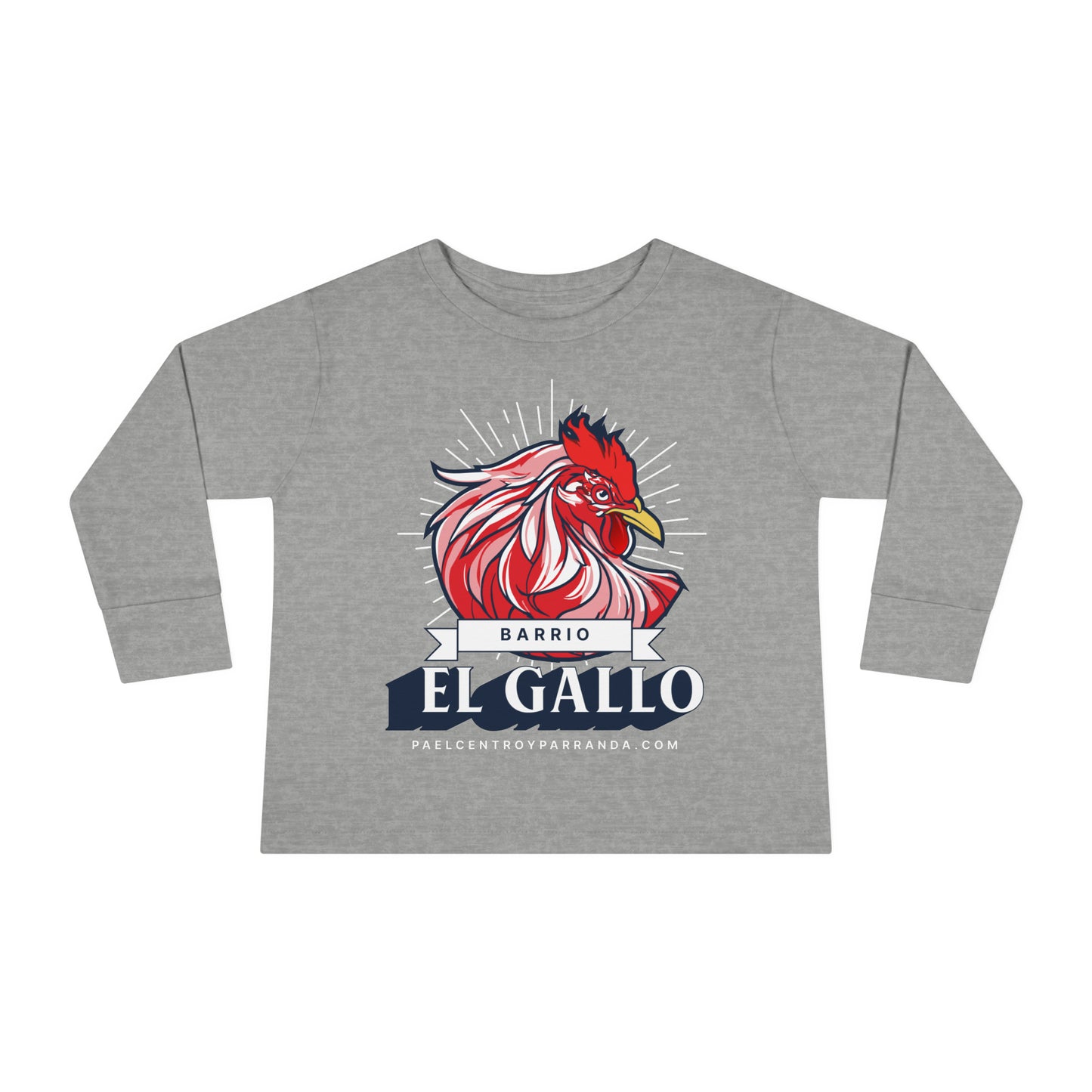 El Gallo, Chambas. Toddler Long Sleeve Tee