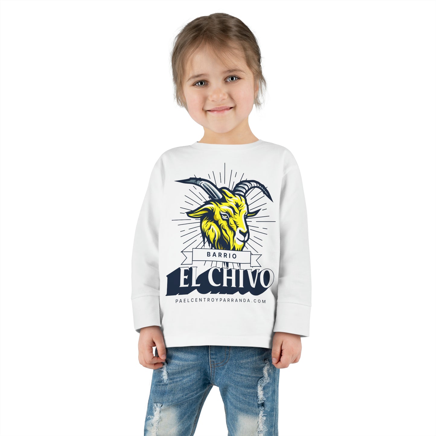 El Chivo, Zaza del Medio. Toddler Long Sleeve Tee