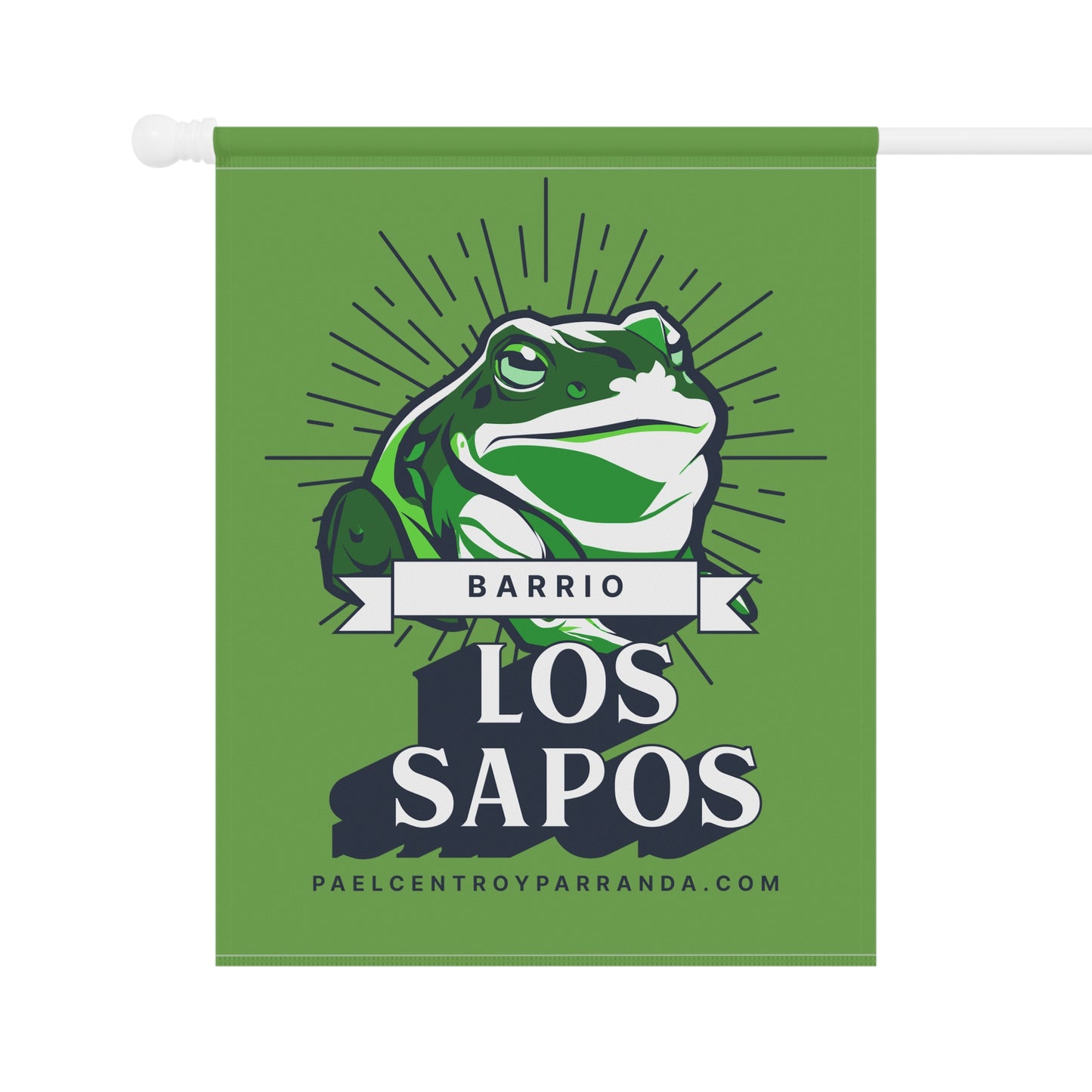 Los Sapos, Calabazar de Sagua. Garden & House Banner