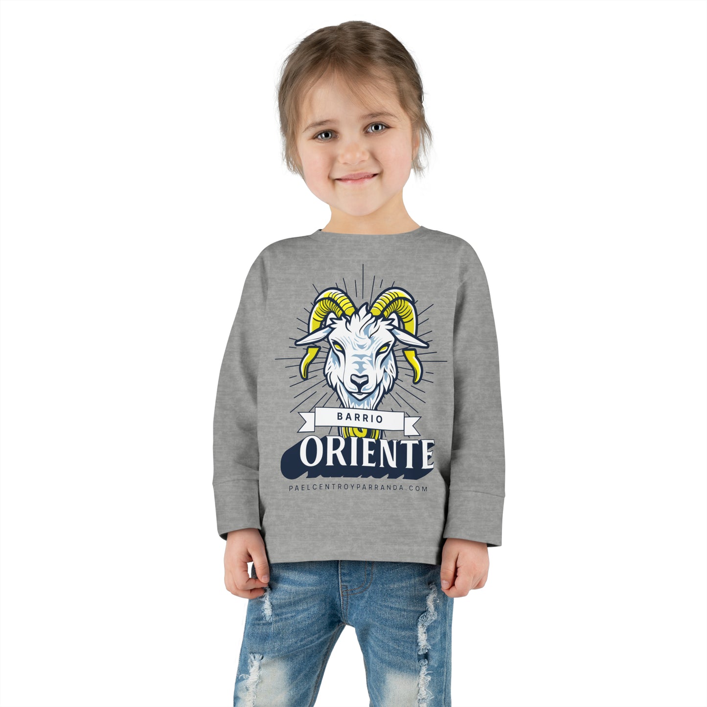 Oriente, Zaza del Medio. Toddler Long Sleeve Tee