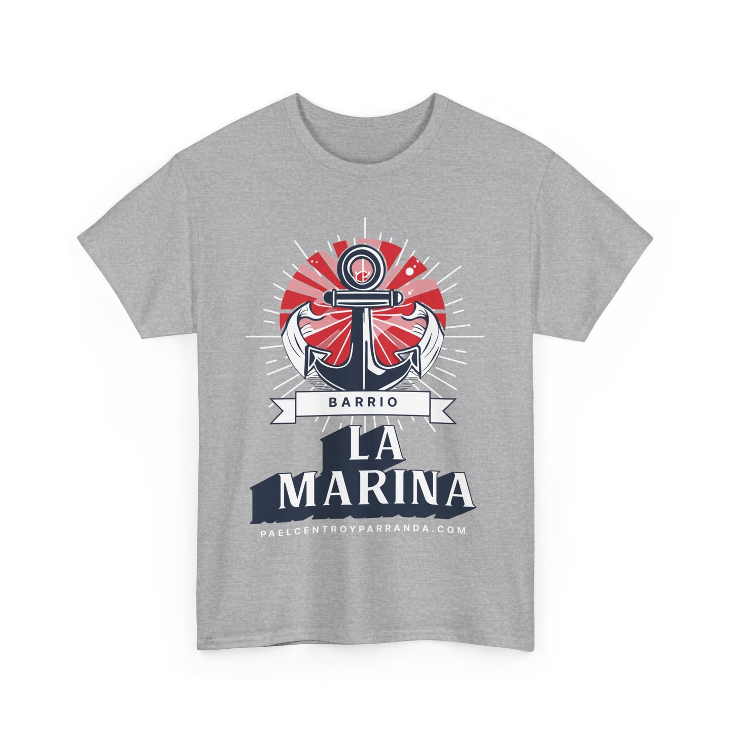 La Marina, Caibarién. Unisex Heavy Cotton Tee