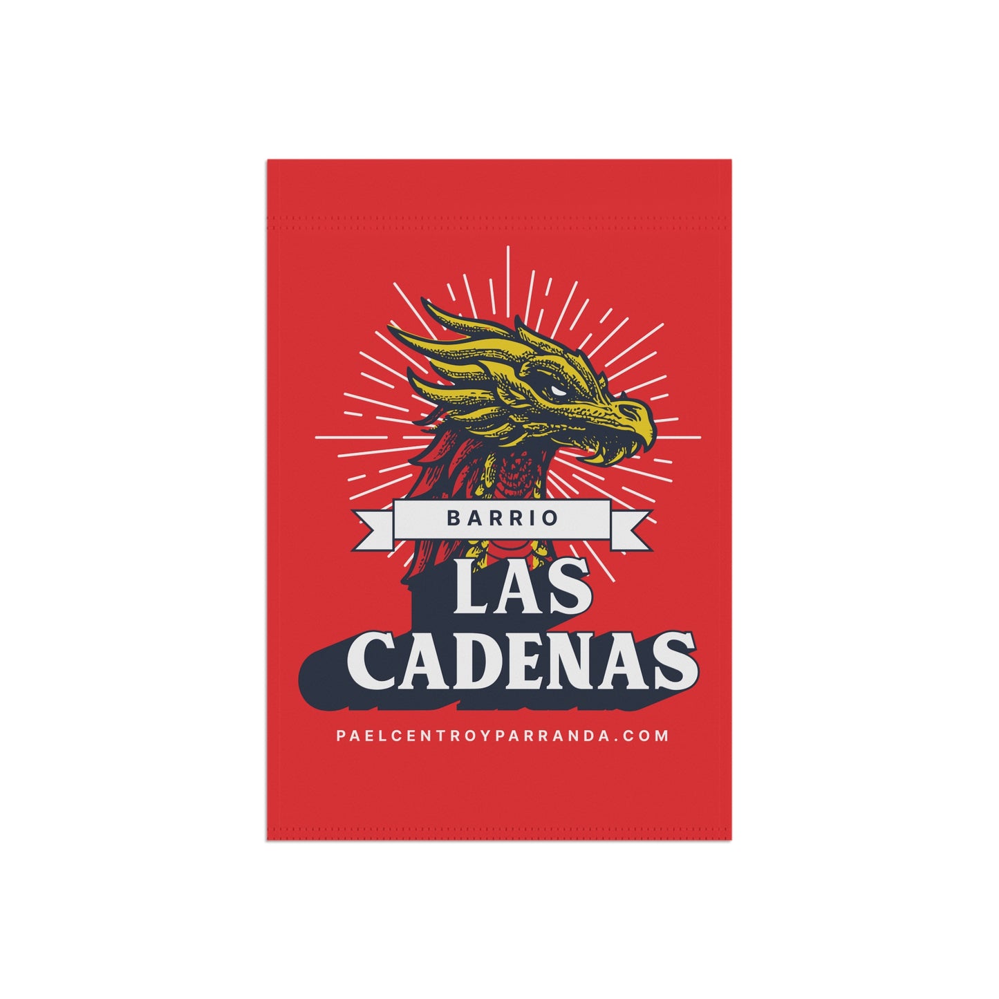 Las Cadenas, Mordazo. Garden & House Banner